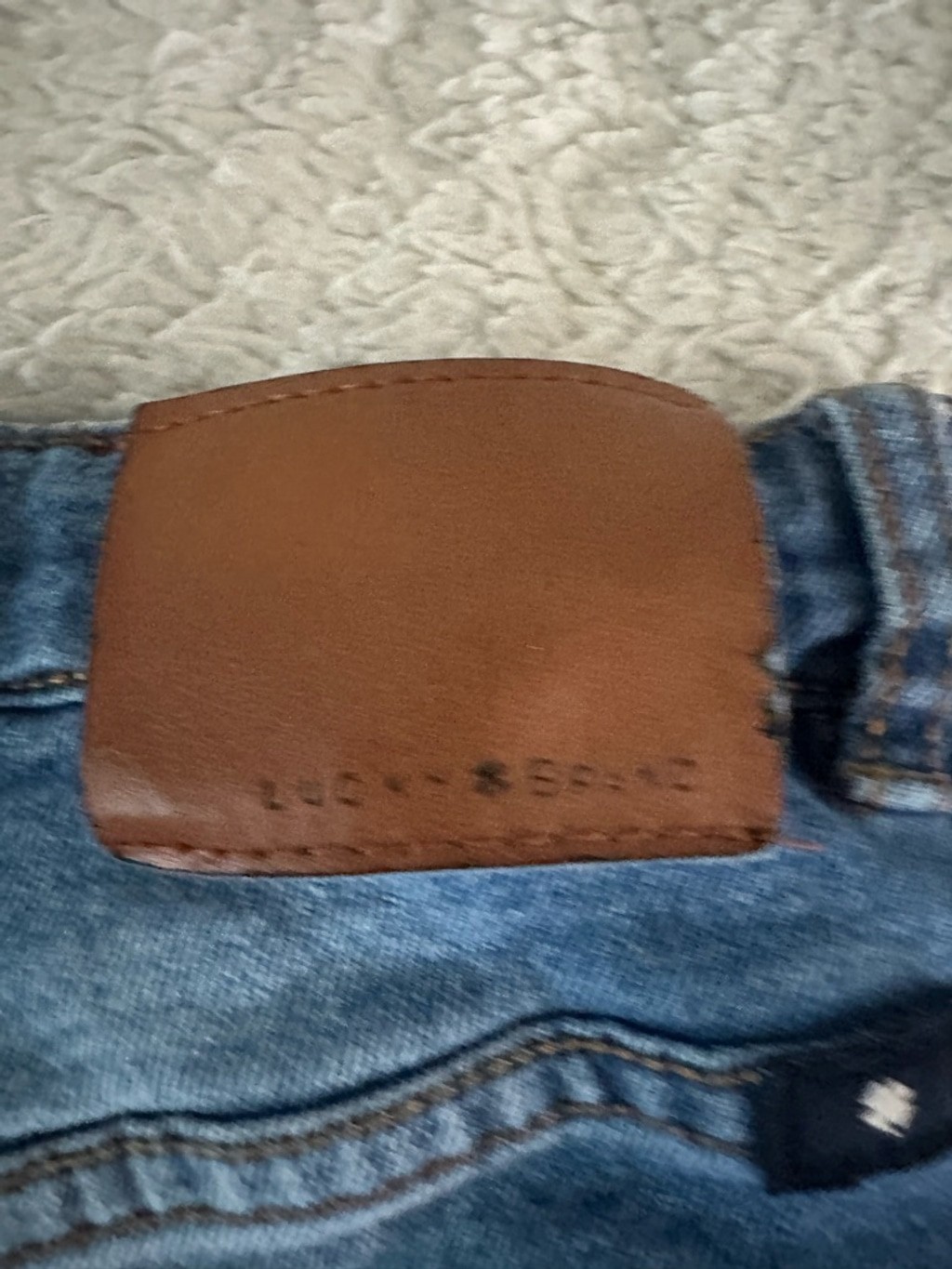 Girls Lucky Brand Blue Zoe Skinny Jeans Size 14