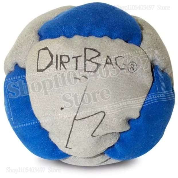 Dirtbag Classic Footbag Hacky Sack 3-Pack with Carry Pouch,Sand-Filled 8-Panel S