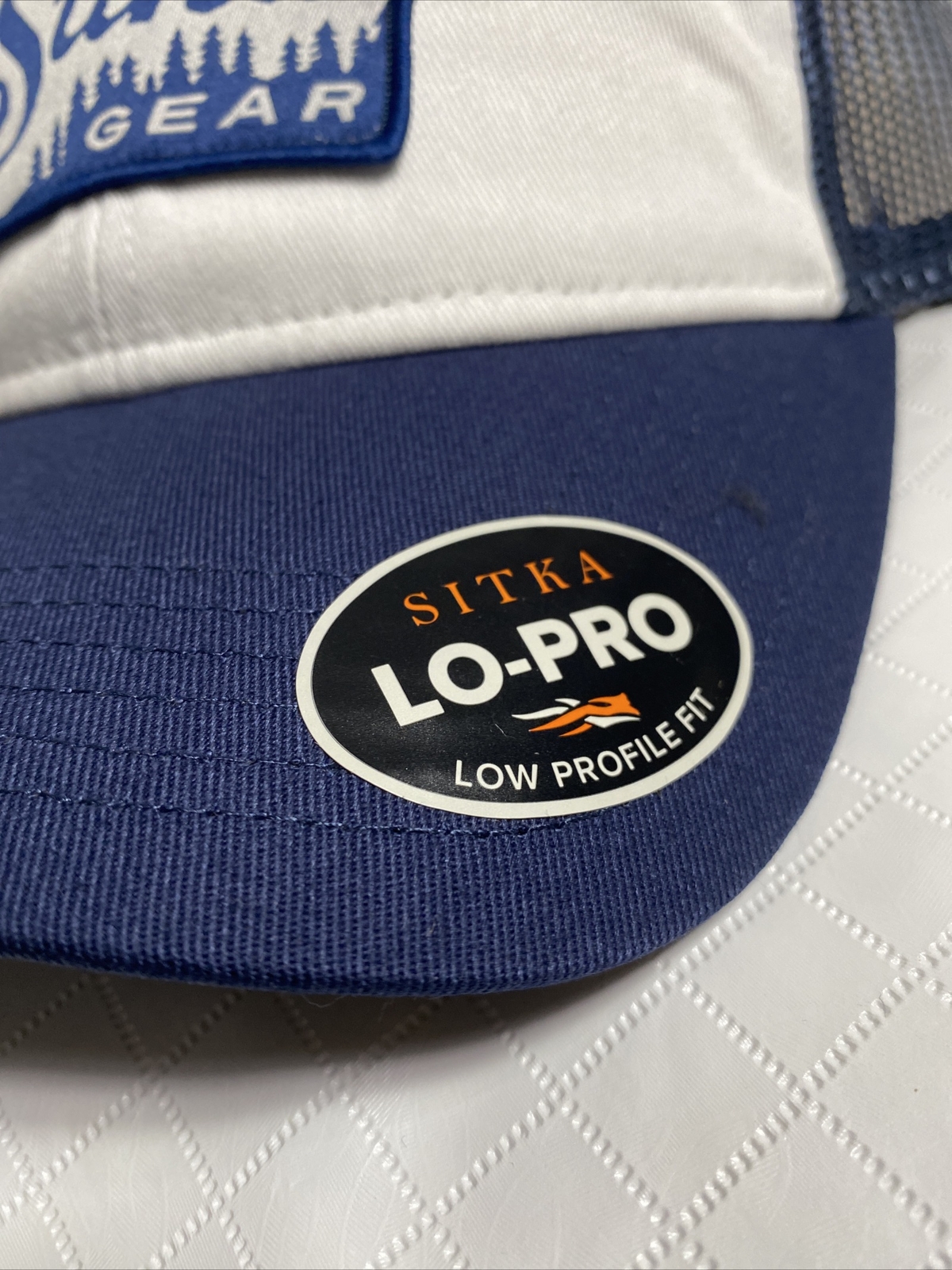 NEW Sitka Blue Meshback Snapback Ridgeline Lo Pro Trucker Hat Cap OSFA NWT