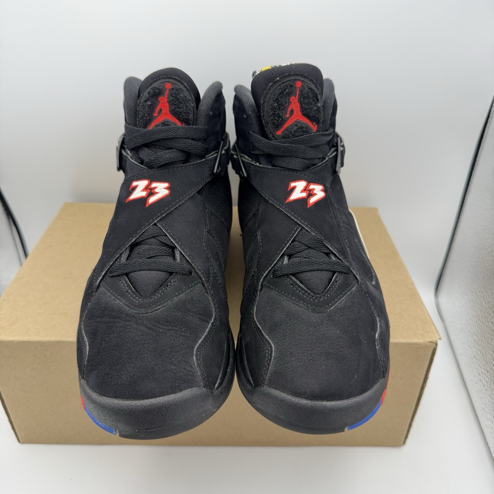 Pre-owned Air Jordan 8 Retro Playoffs 2023 Mens Size 8 Black (305381-062)