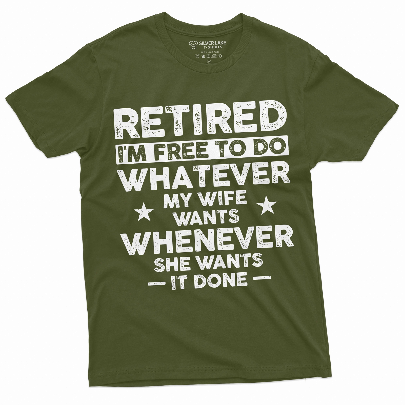 Men’s funny retirement T-shirt Gift for husband retired hubby funny gift