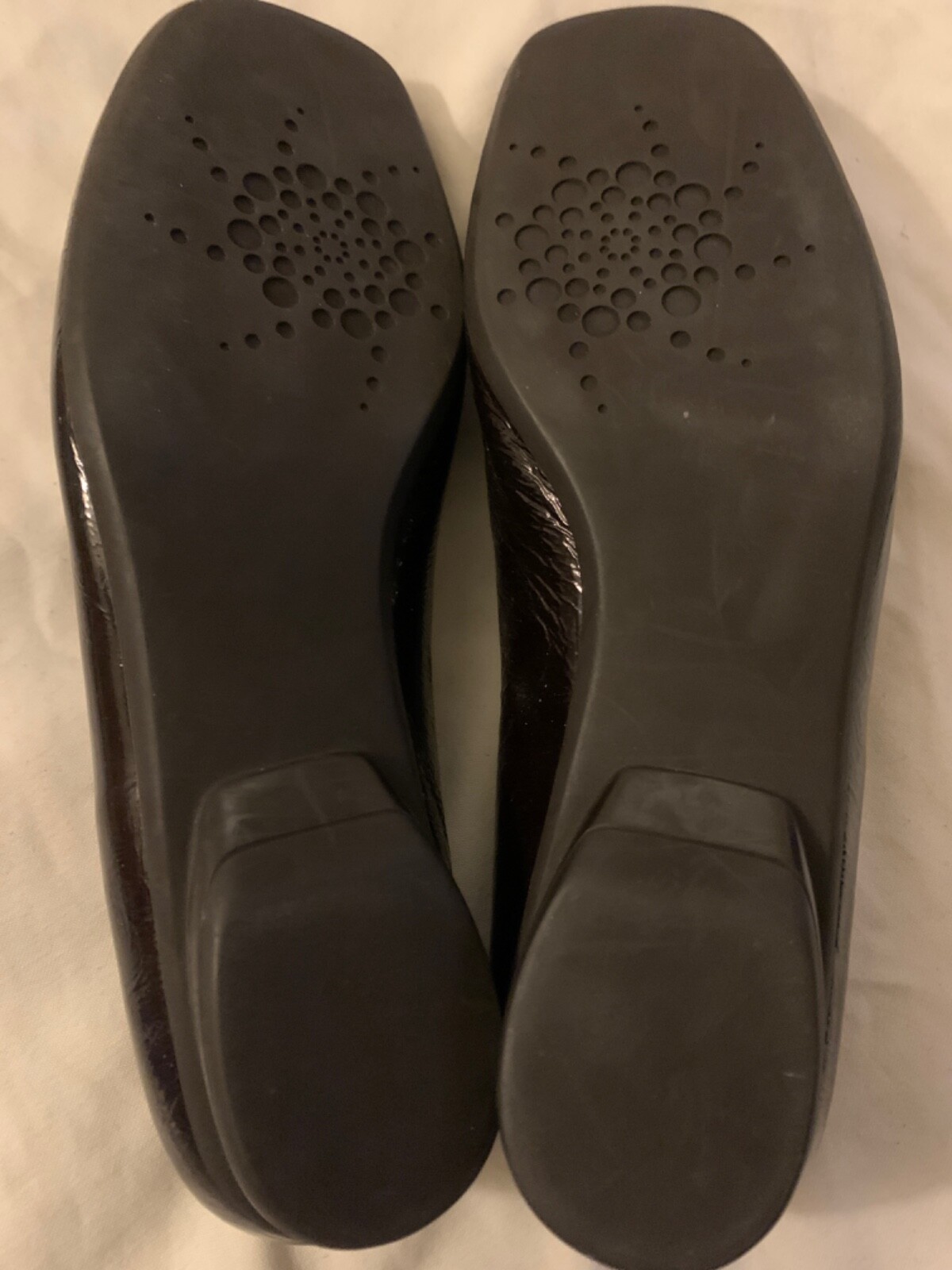 Theresia brown patent leather slip on 6.5 US 9