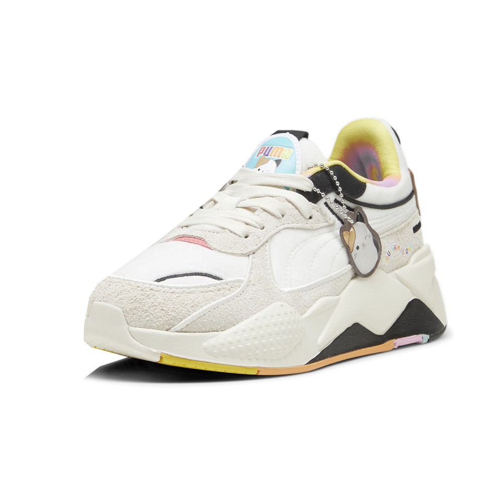 PUMA X Squishmallows Rs X Cam Lace Up Youth Girls Off White Sneakers Casual Sh