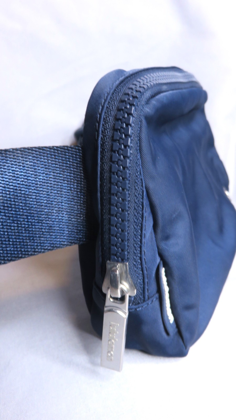 Lululemon Everywhere Belt Bag 1L Dark Blue with Silver Hardware