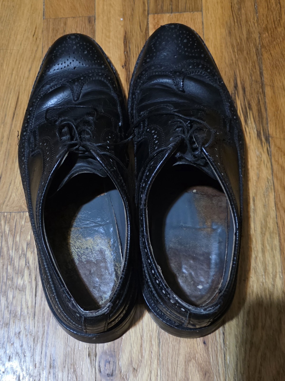 Vintage Dexter Pebble Grain Longwings Size 13