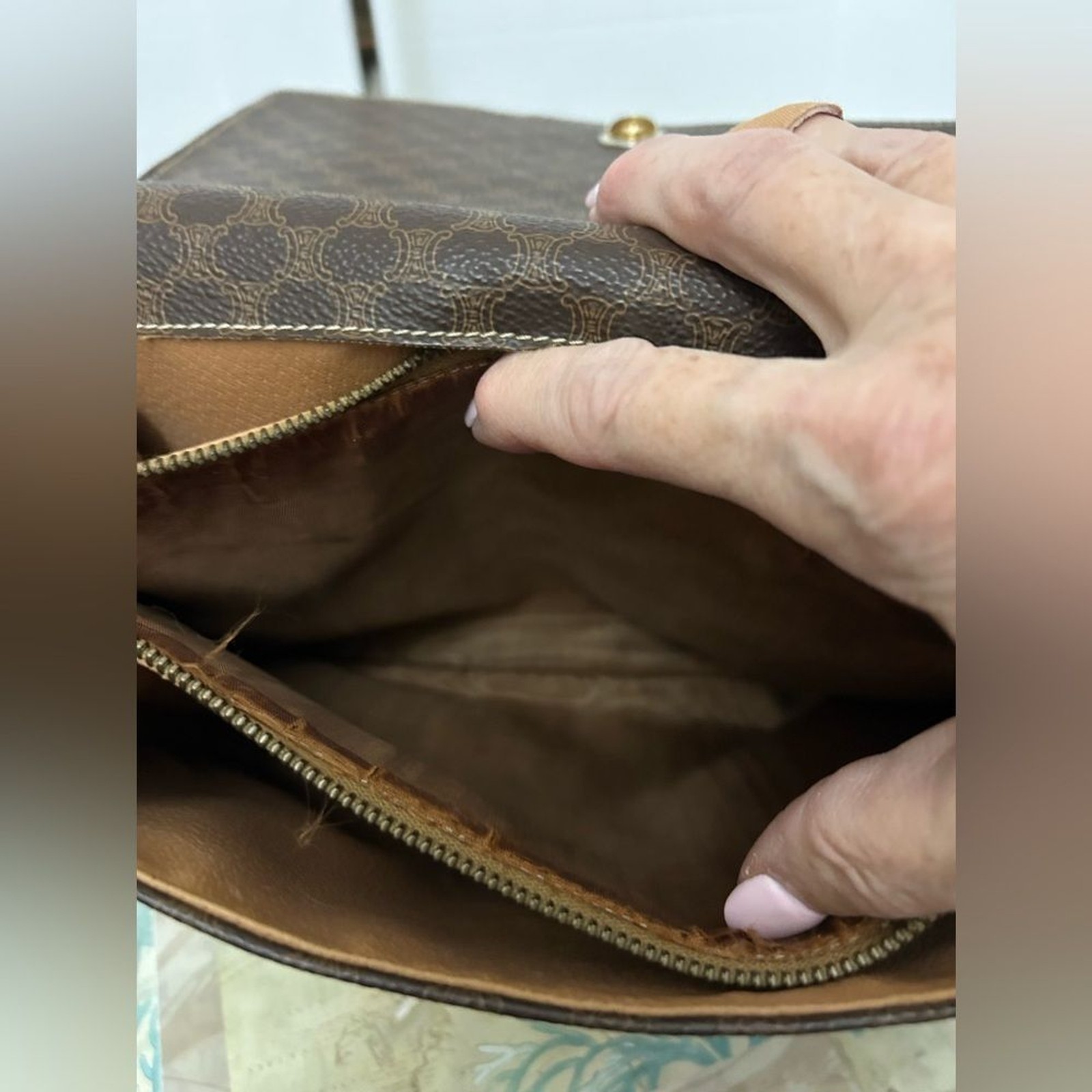 Celine Macadam Shoulder Bag