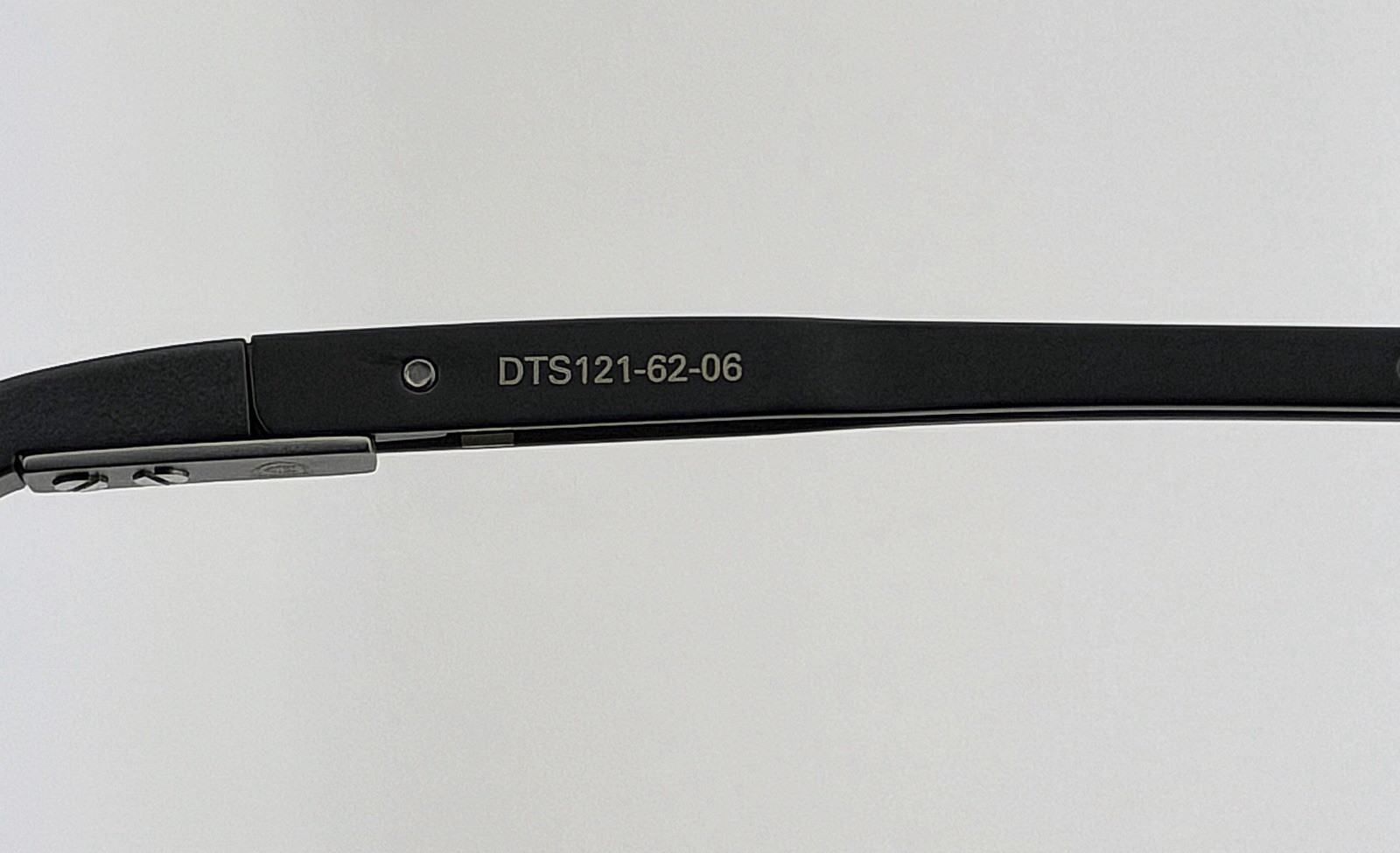 DITA Mach-Six Sunglasses DTS121-62-06 Matte Black Silver Gray Gradient 62mm NEW