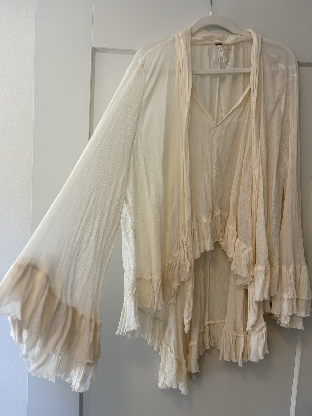 Free People Full Sleeve Frill Blouse Women’s