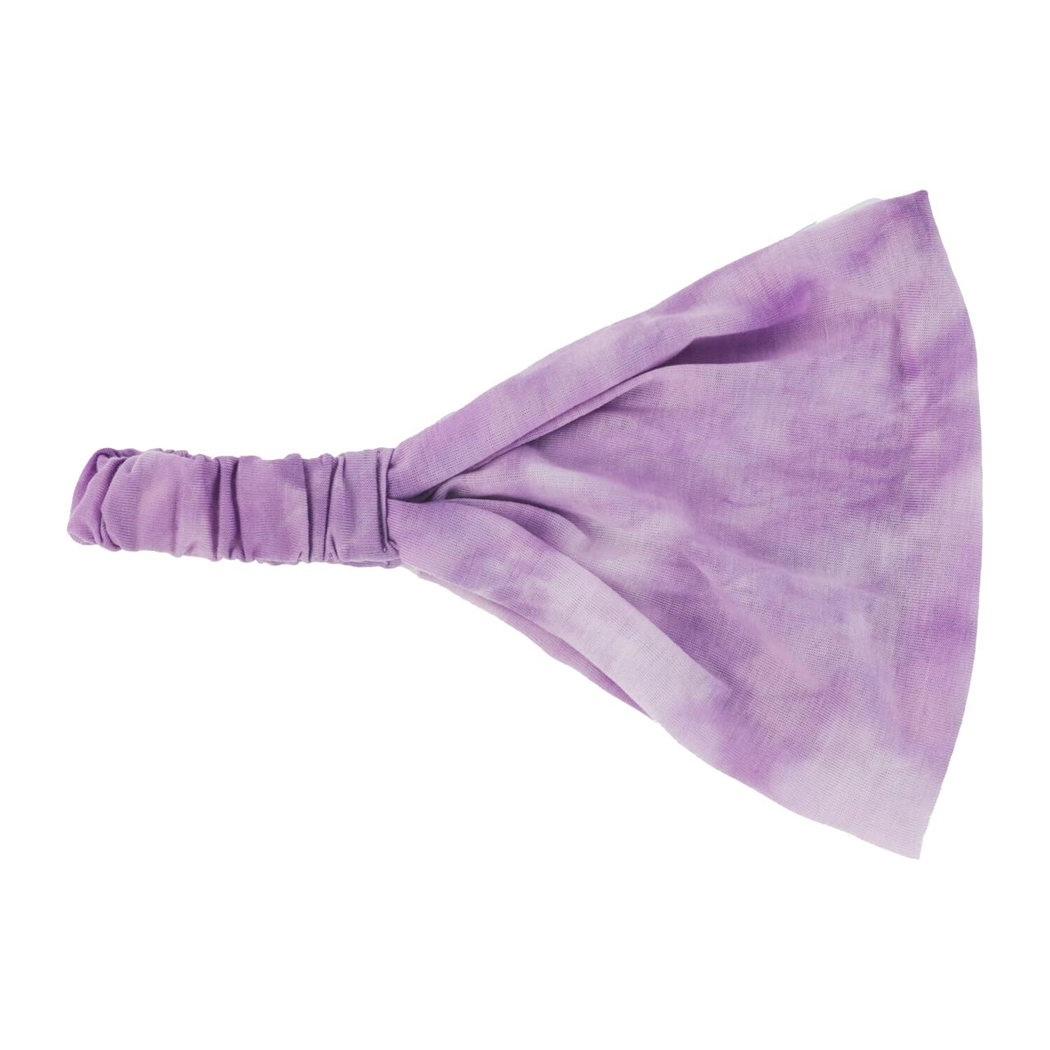 Motique Accessories Cotton Tie Dye Wide & Stretchy Headwrap for Women