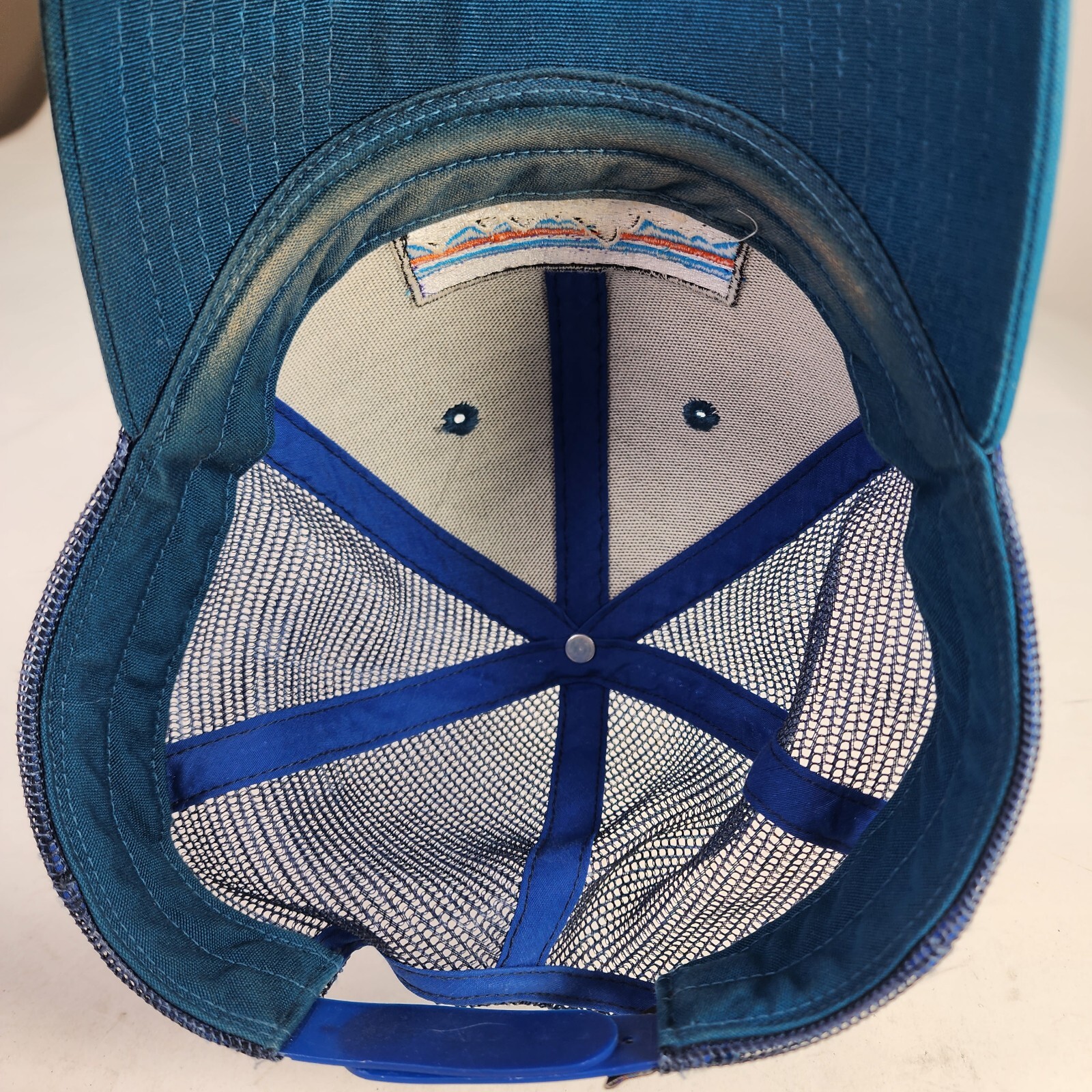 PATAGONIA P-6 logo Lopro Trucker Hat blue Snapback Mesh Cap hat outdoor