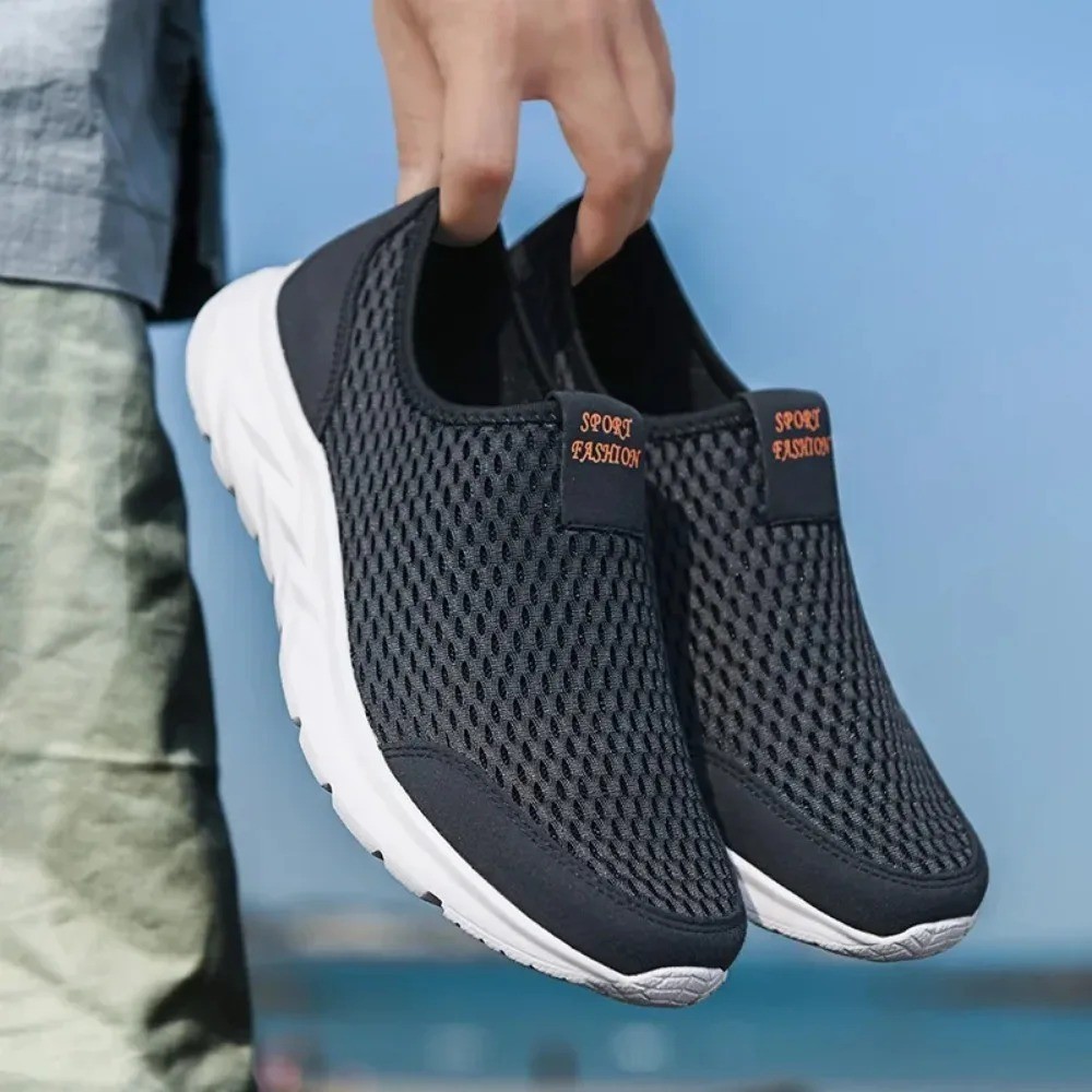 Men’s Casual Slip on Shoes Athletic Running Outdoor GYM Sneakers Tennis Walking.