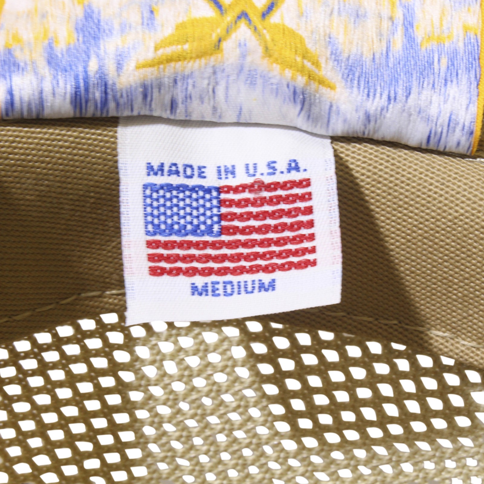 Marine Visual Men’s Aussie Breezer Hat Collab. Henschel Mfg. USA Khaki