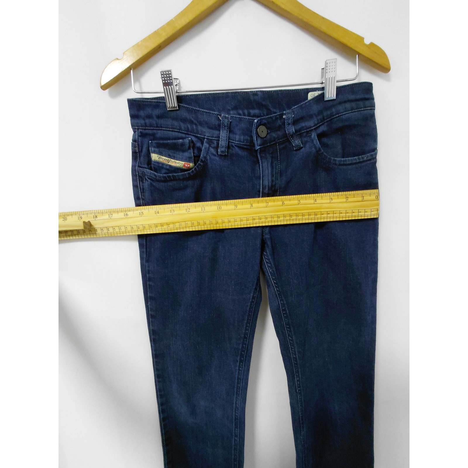 Diesel LIV Industry Dark Wash Jeans Mid (10-12 in) Regular Denim Women Size 28