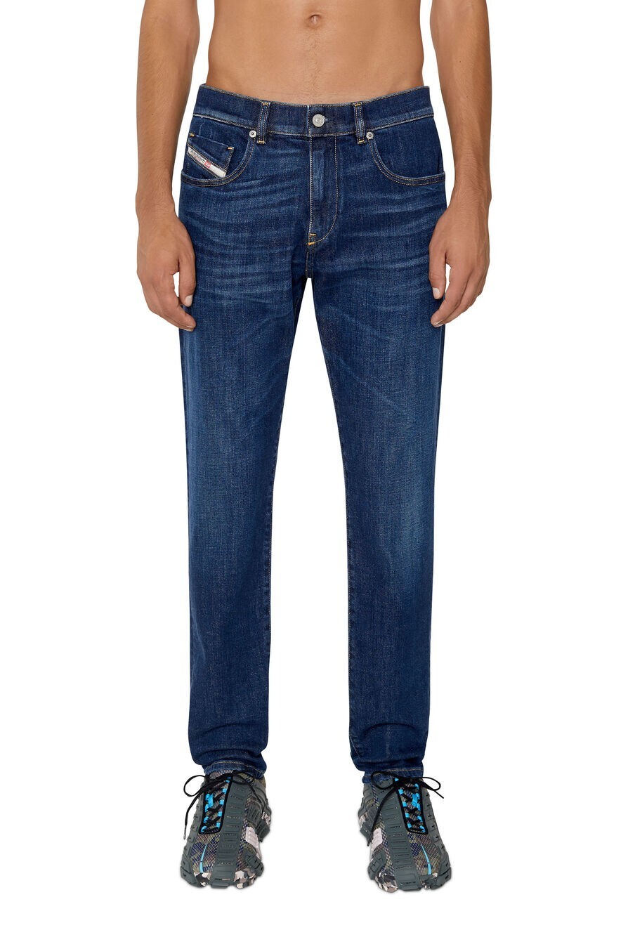 Mens Slim Fit Jeans Stretch Denim Pants Slim Skinny Casual Designer Jeans
