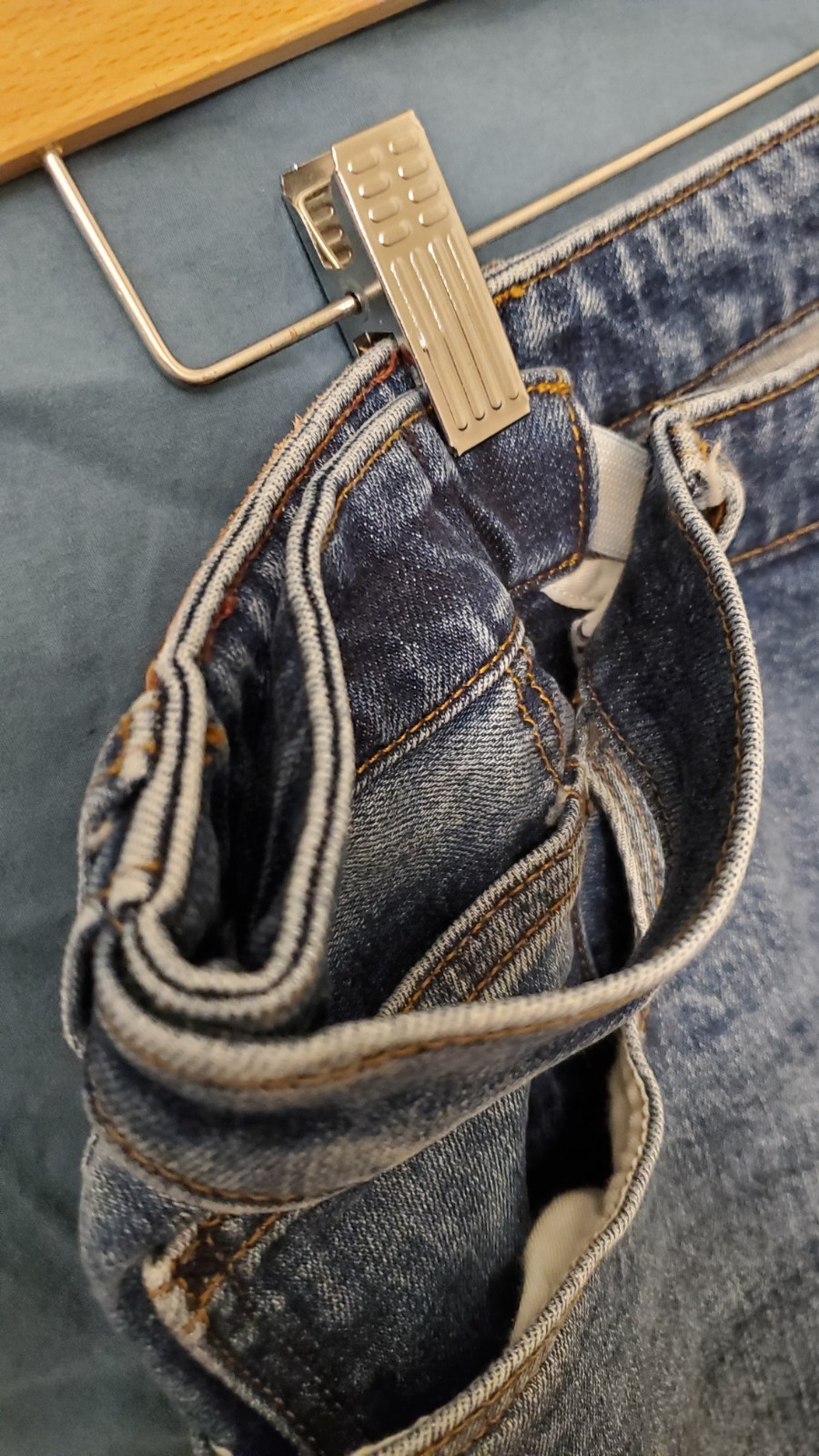 Lands End Men’s Size 38 Jeans Square Rigger Traditional Fit