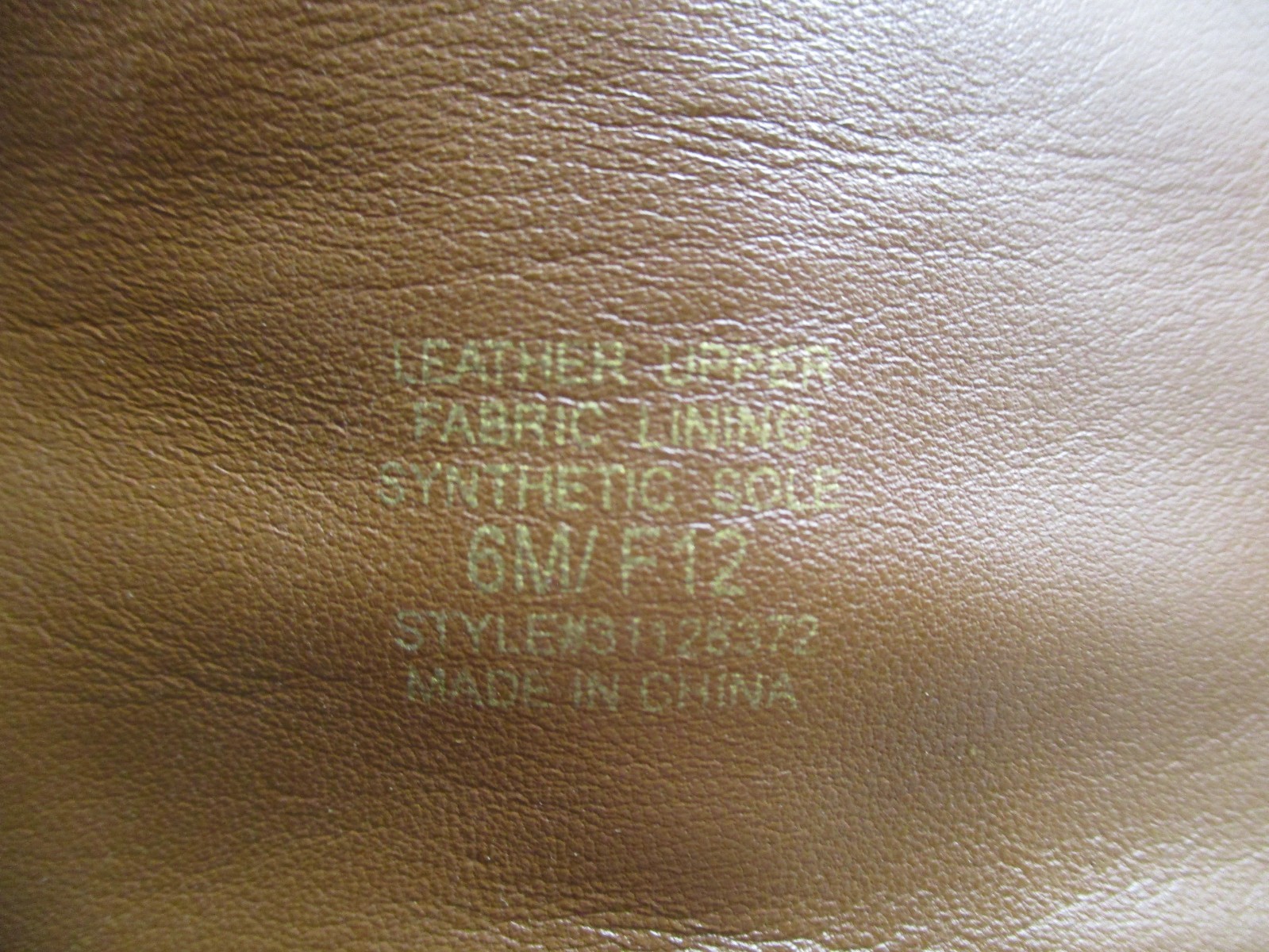 Tory Burch Brown Leather Knee High Zip Riding Boots Womens Sz 6 M style 31128372