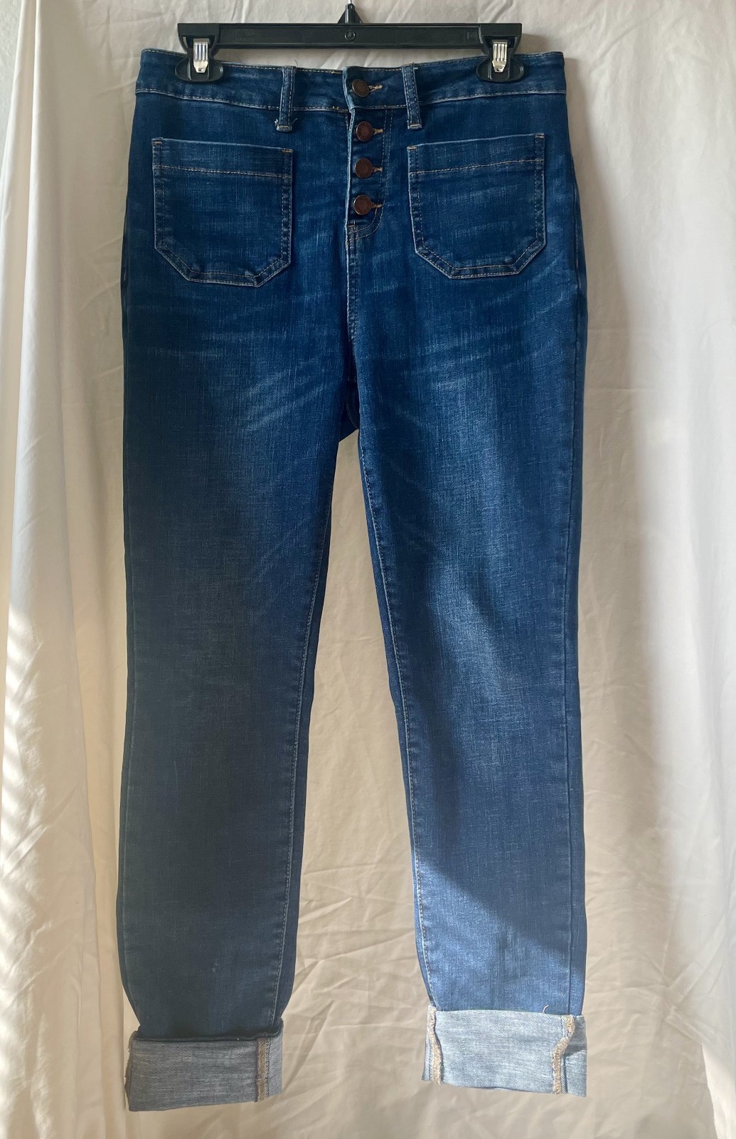 Judy Blue Women’s Skinny Jeans in Mid Blue Wash Size 9/29