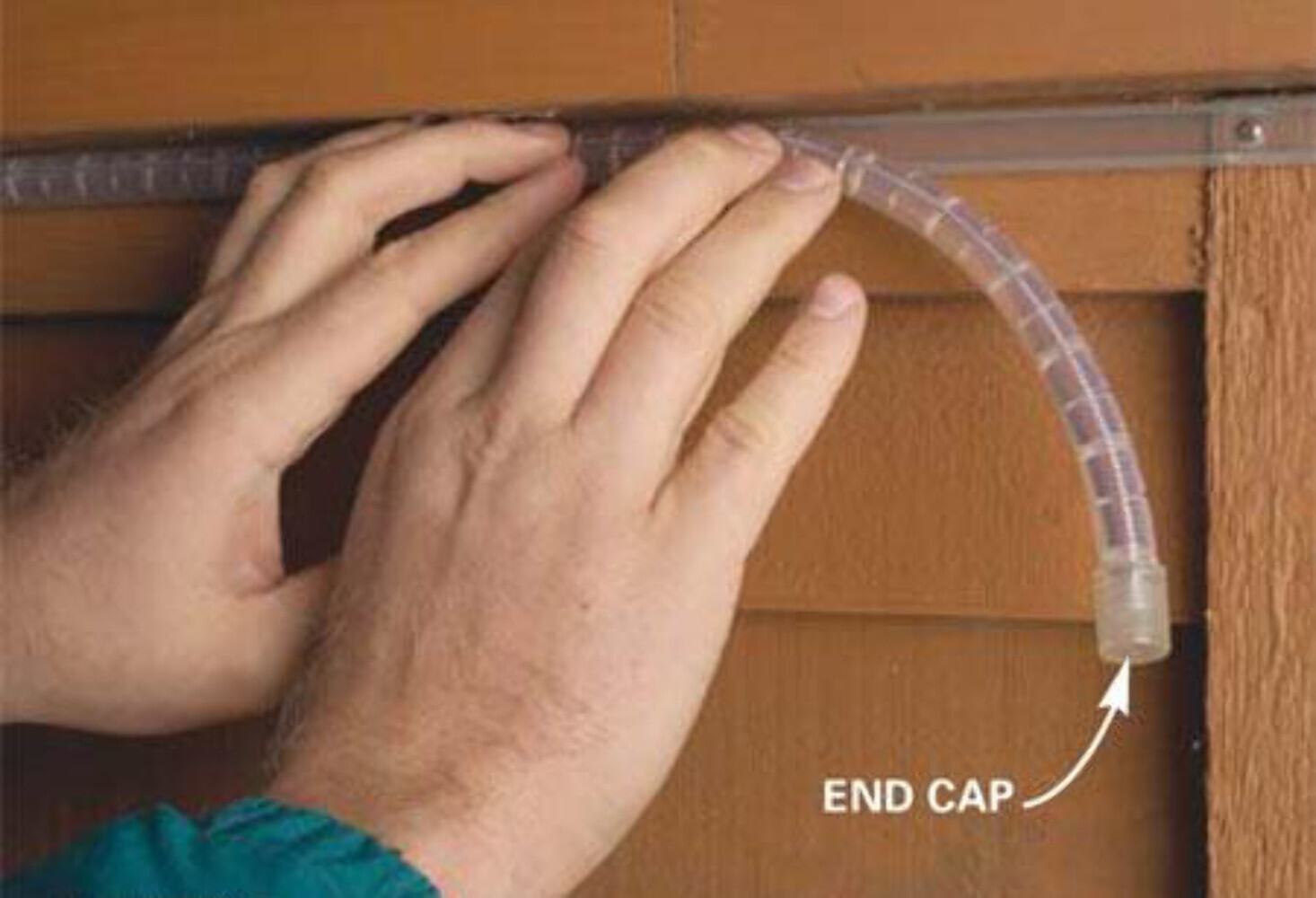 24 Inch x 1/2 Inch Rope Light Mounting Track – Clear PVC Channel (10 Pack) – 12/