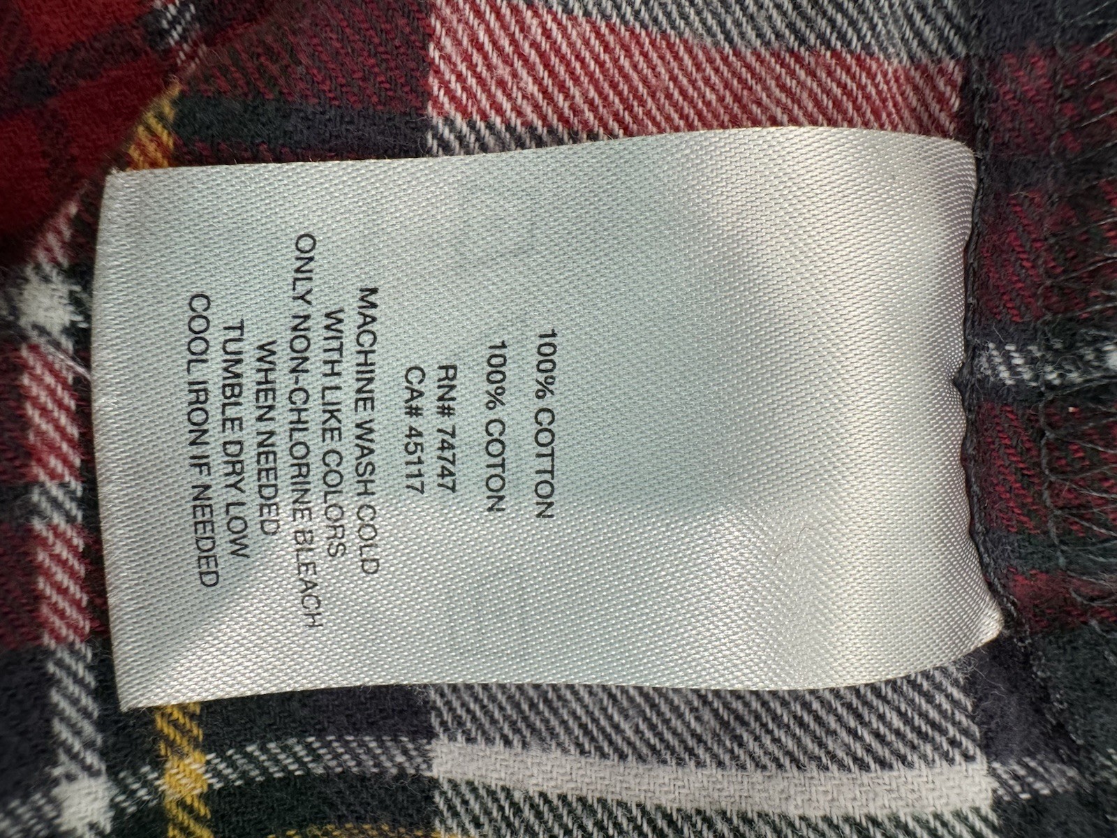 Natural Reflections Bass Pro Flannel Shirt Womens M 100% Cotton Red Plaid