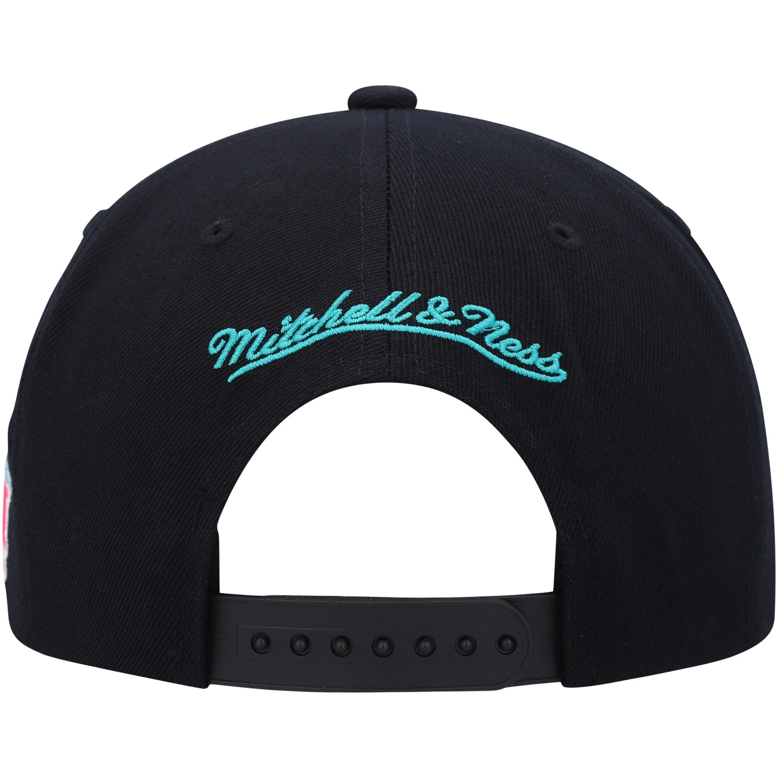 Mens MITCHELL & NESS NBA TEAM SCRIPT 2.0 SNAPBACK HWC SPURS
