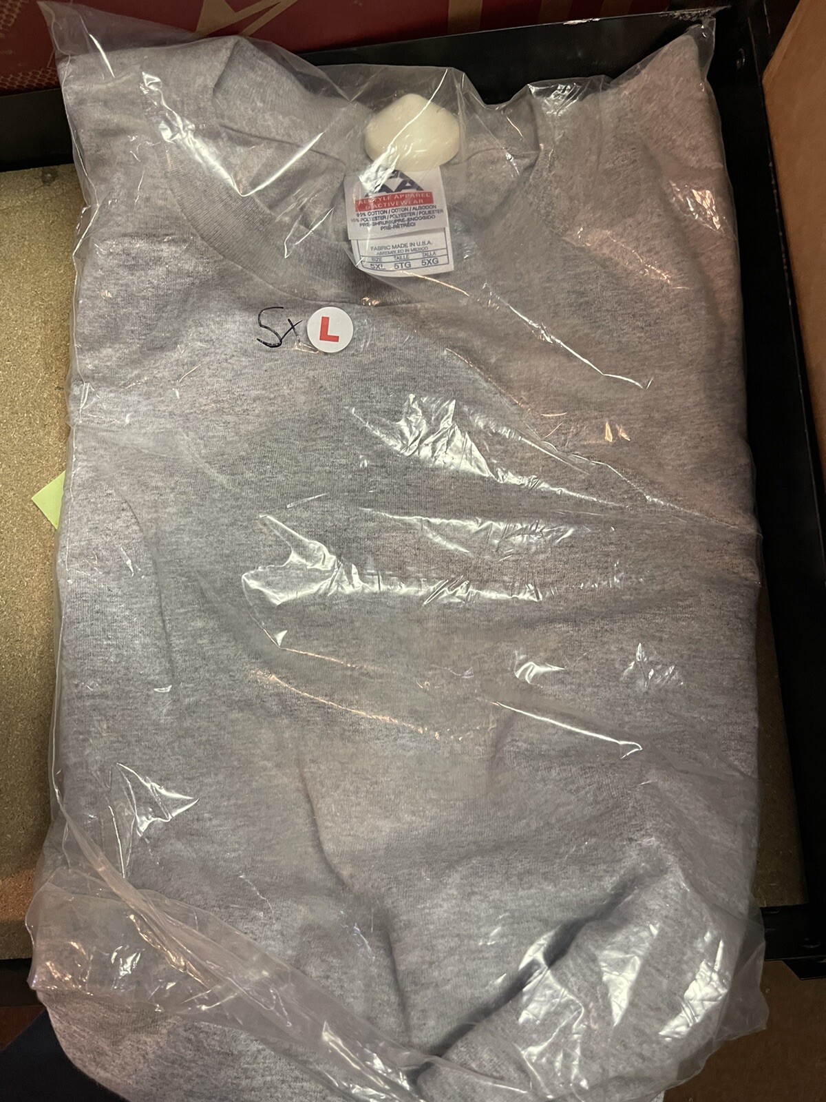 Navy large long sleeve First Quality