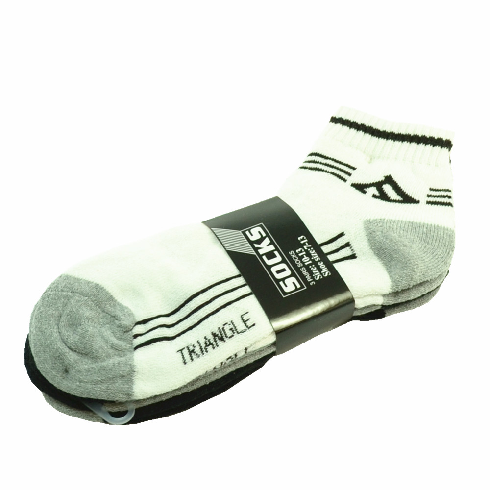 3-12 Pairs Lot Mens AA Sports Ankle Quarter Crew Socks Cotton Low Cut Size 9-13