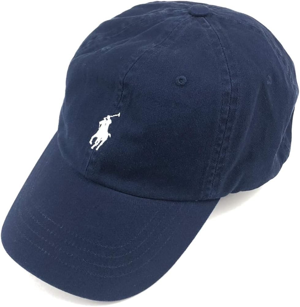 Polo Ralph Lauren Men’s One Size Cotton Chino Adjustable Ball Cap Newport Navy