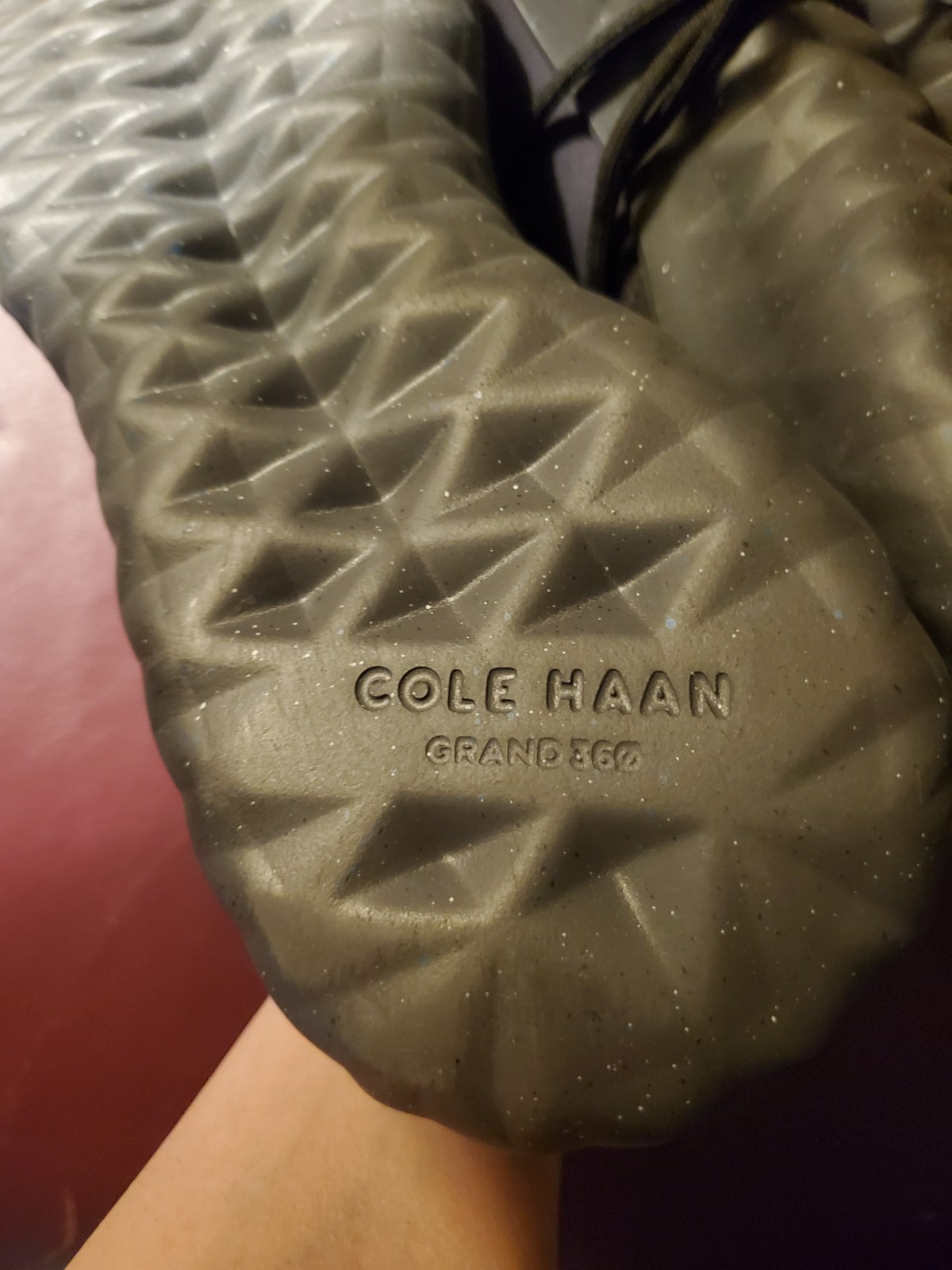 Cole Haan Generation Z II SQL Sneakers Men’s 10.5 Black/Dark Pavement Color NEW