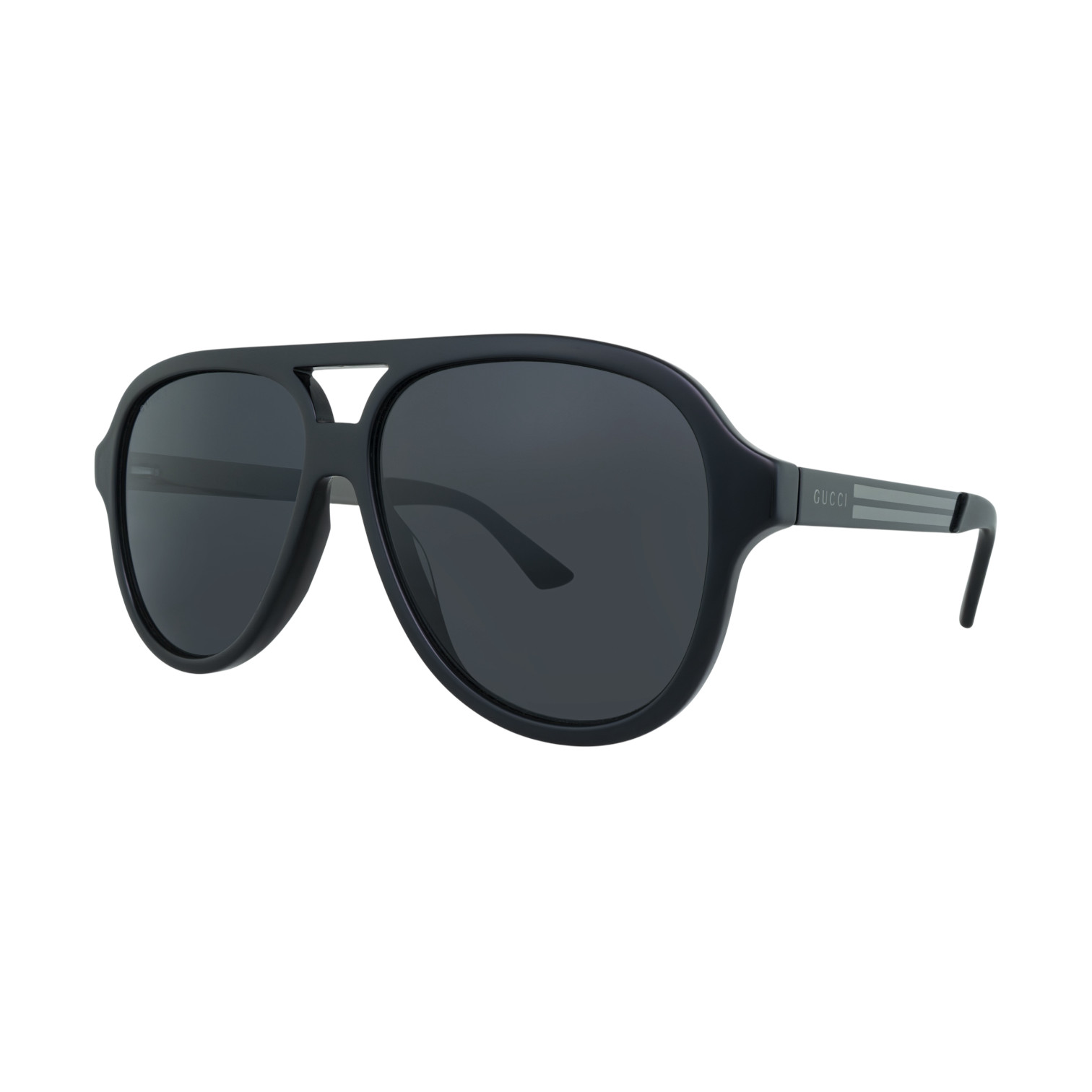 Gucci GG0688S 001 Oversized Pilot Sunglasses for Men