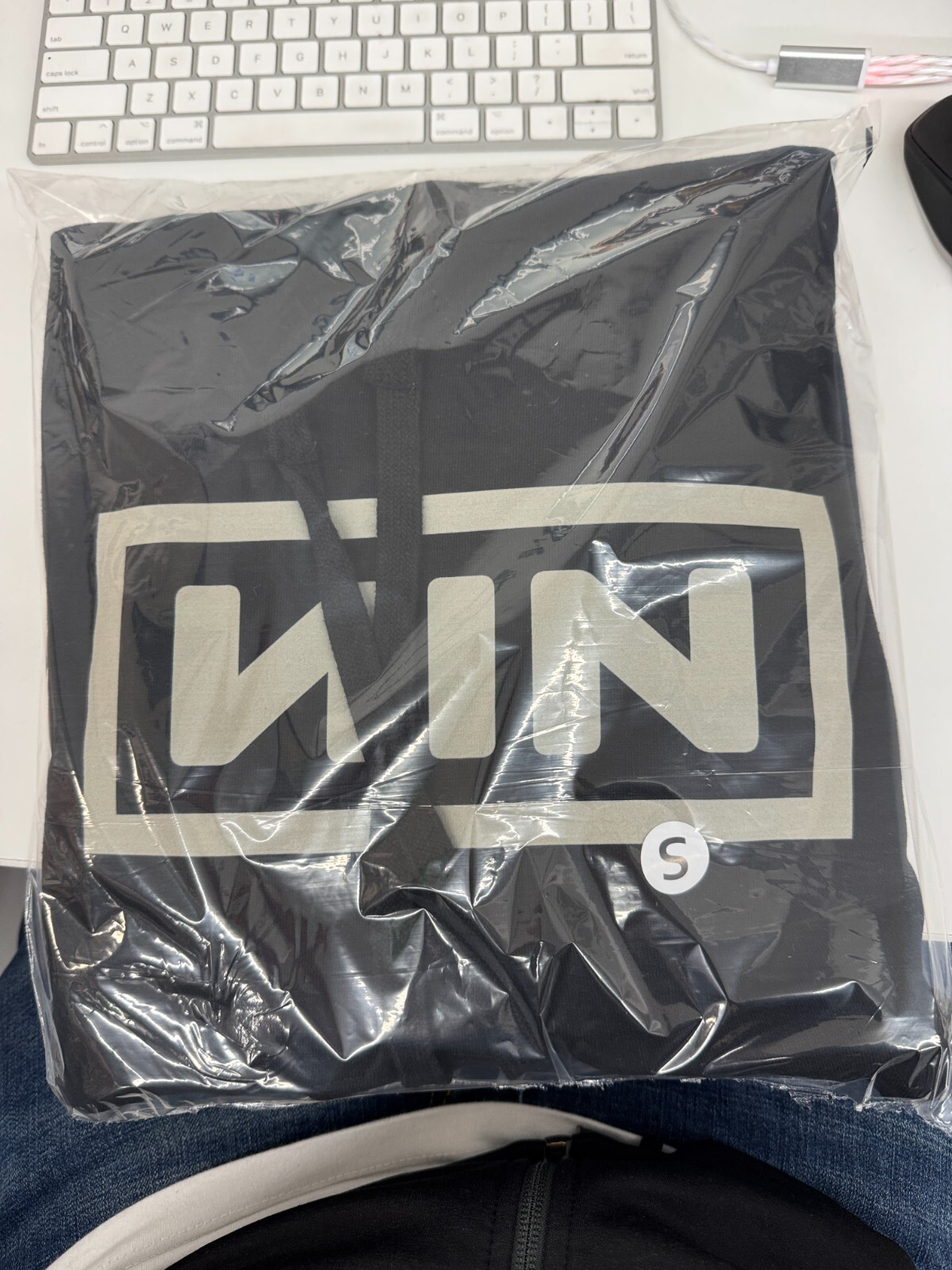 NINE INCH NAILS GRAPHIC LOGO UNISEX ADULT HOODIE