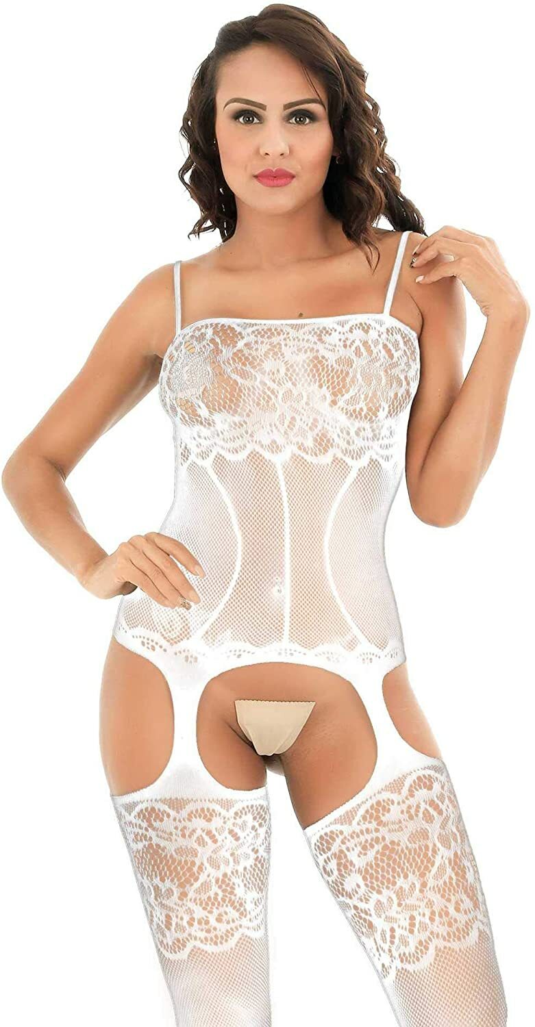 ☆USA☆ Sexy Women Lace Thong G-string Panty Lingerie Underwear Crotchles Fishnet