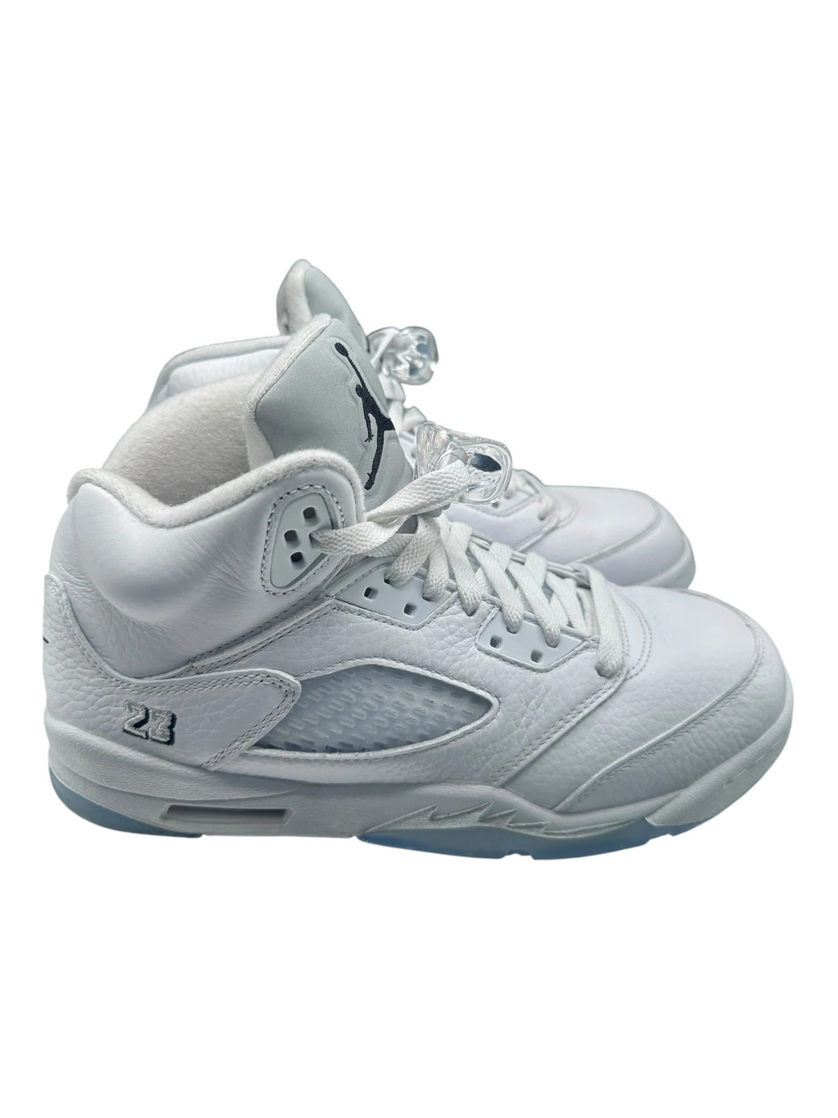 Jordan 5 Retro White Metallic (2026) (GS) size 7y – Used/Worn