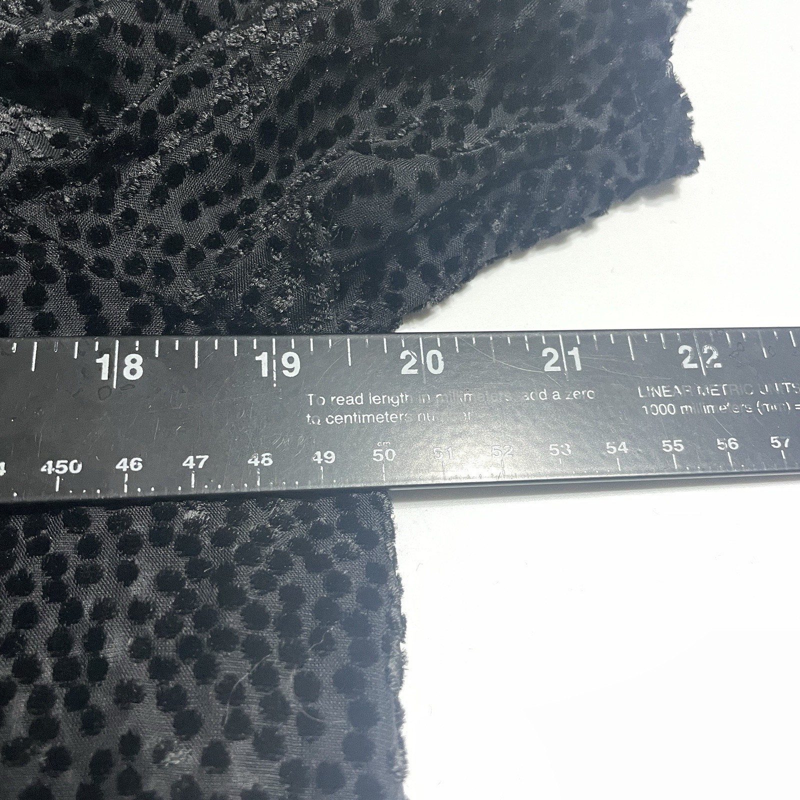 Mayson the Label womens black Short sleeve Blouse Shirt Top Nylon sheer Sz M