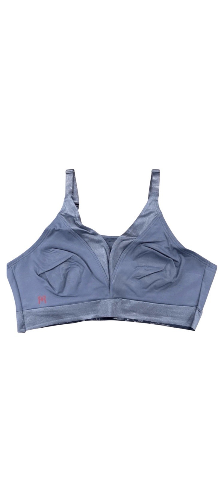Ruby Ribbon 3060 Athena Wireless Demiette Pullover Bralette Size 32 Blue New