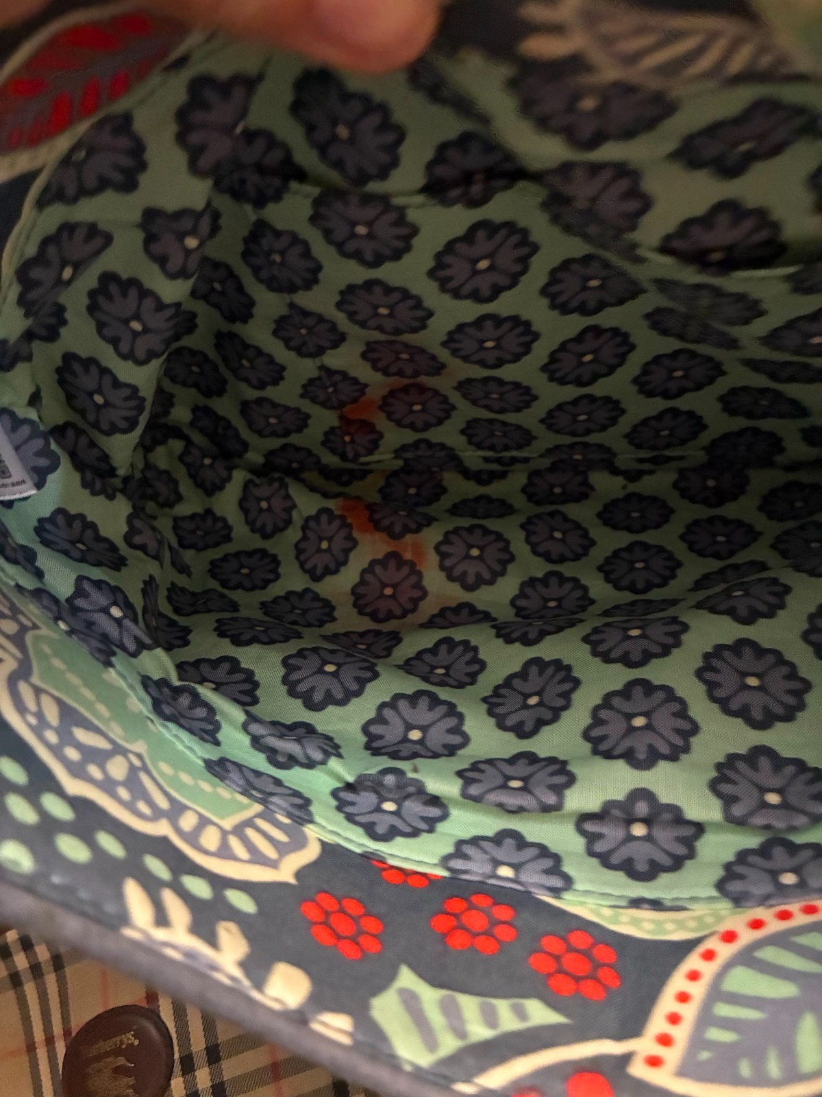 VERA BRADLEY Handbag NOMADIC Floral Quilted Shoulder Tote Handbag Zip 🔥FASTSHIP