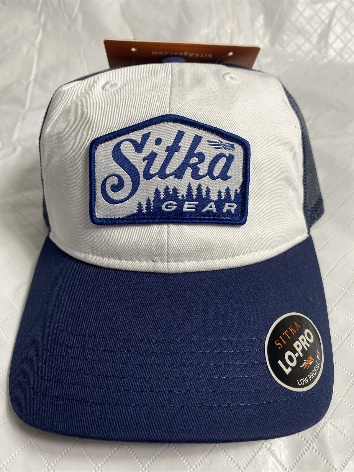 NEW Sitka Blue Meshback Snapback Ridgeline Lo Pro Trucker Hat Cap OSFA NWT