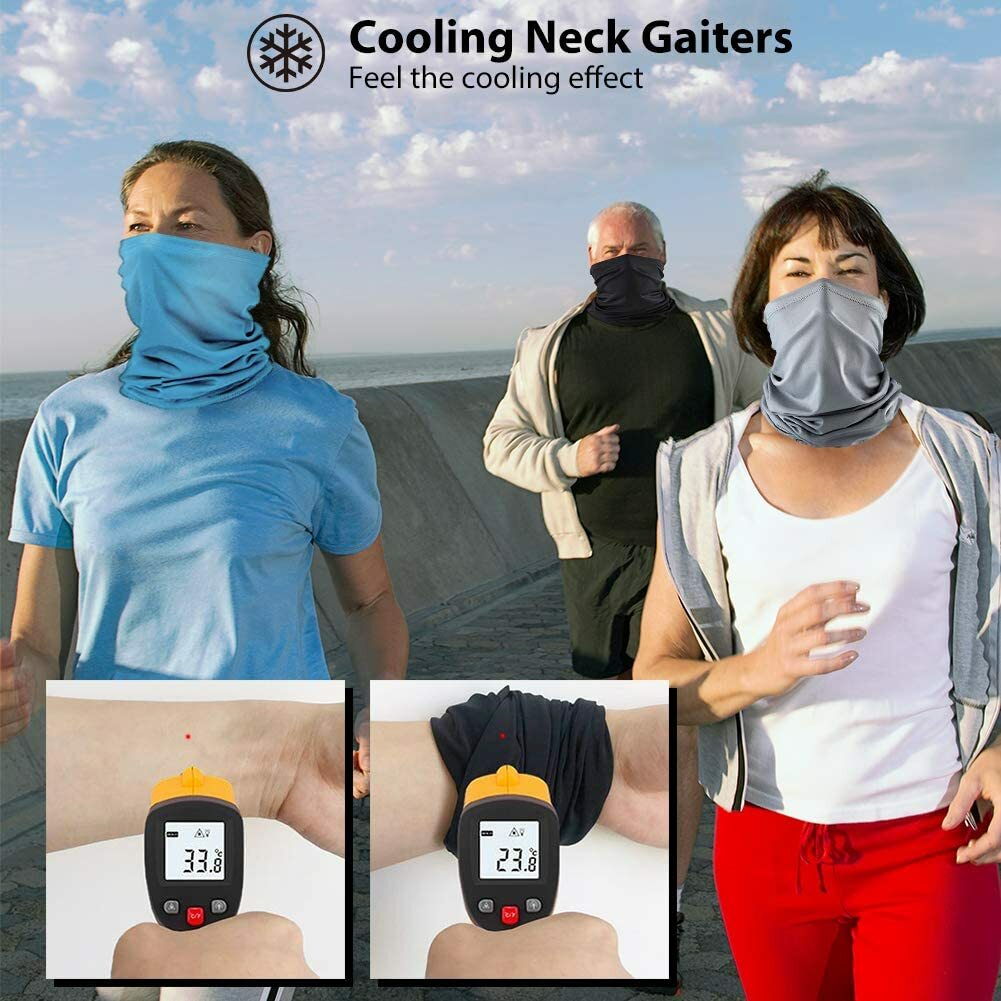 Summer Face Cover Scarf Balaclava Neck Gaiter Baclava Mask for Cycling Running