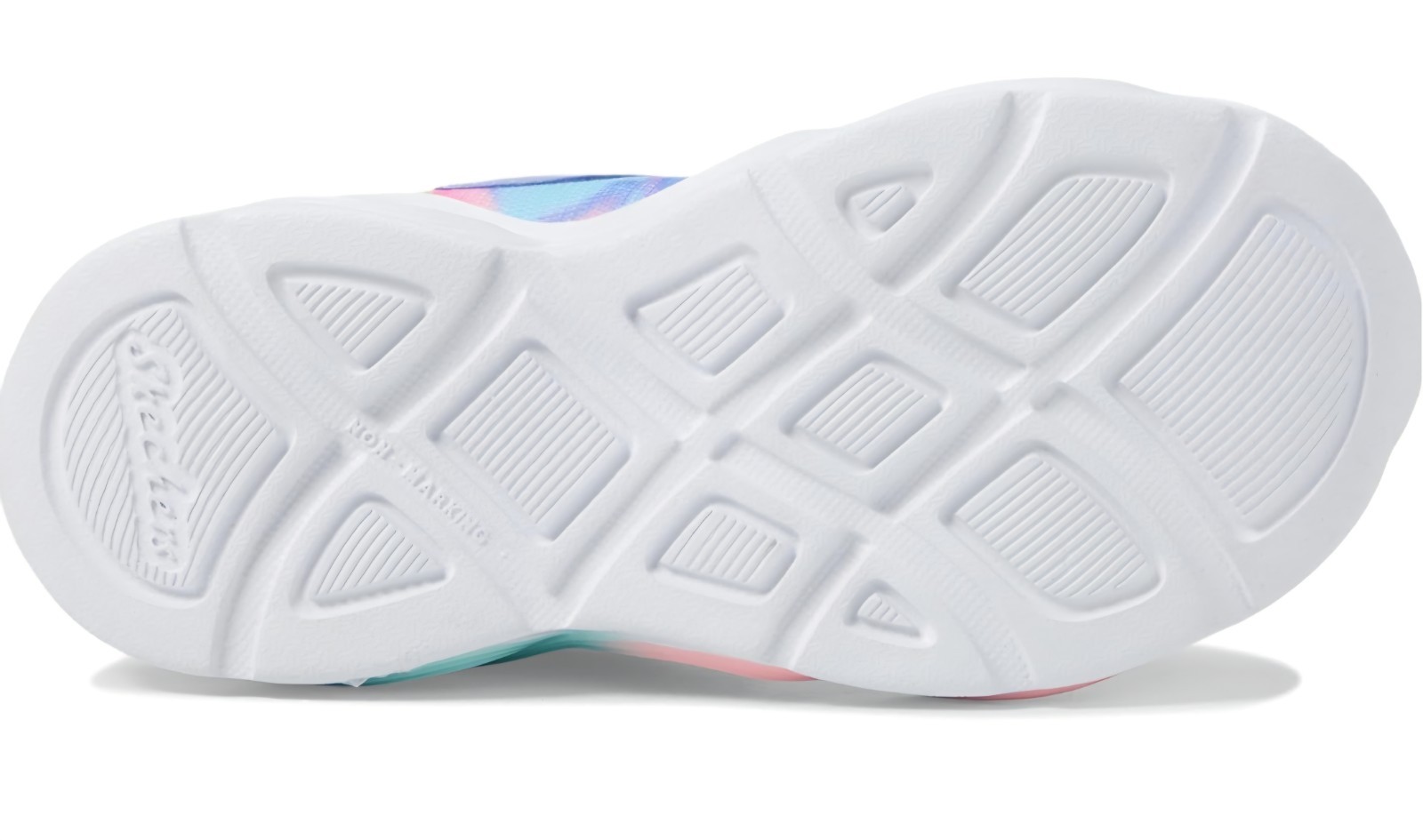 Skechers S Lights-Twisty Glow-Sorbet Swirl Periwinkle Girls Shoes (303716L/PWMT)