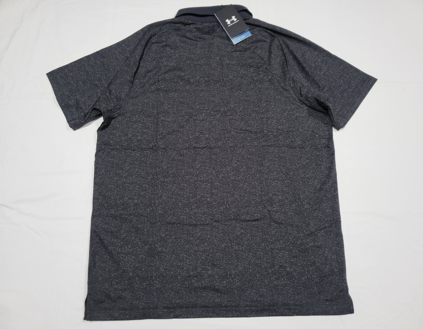 Under Armour ISO Chill Polo Mens Performance Loose SL 1377294-001 Black