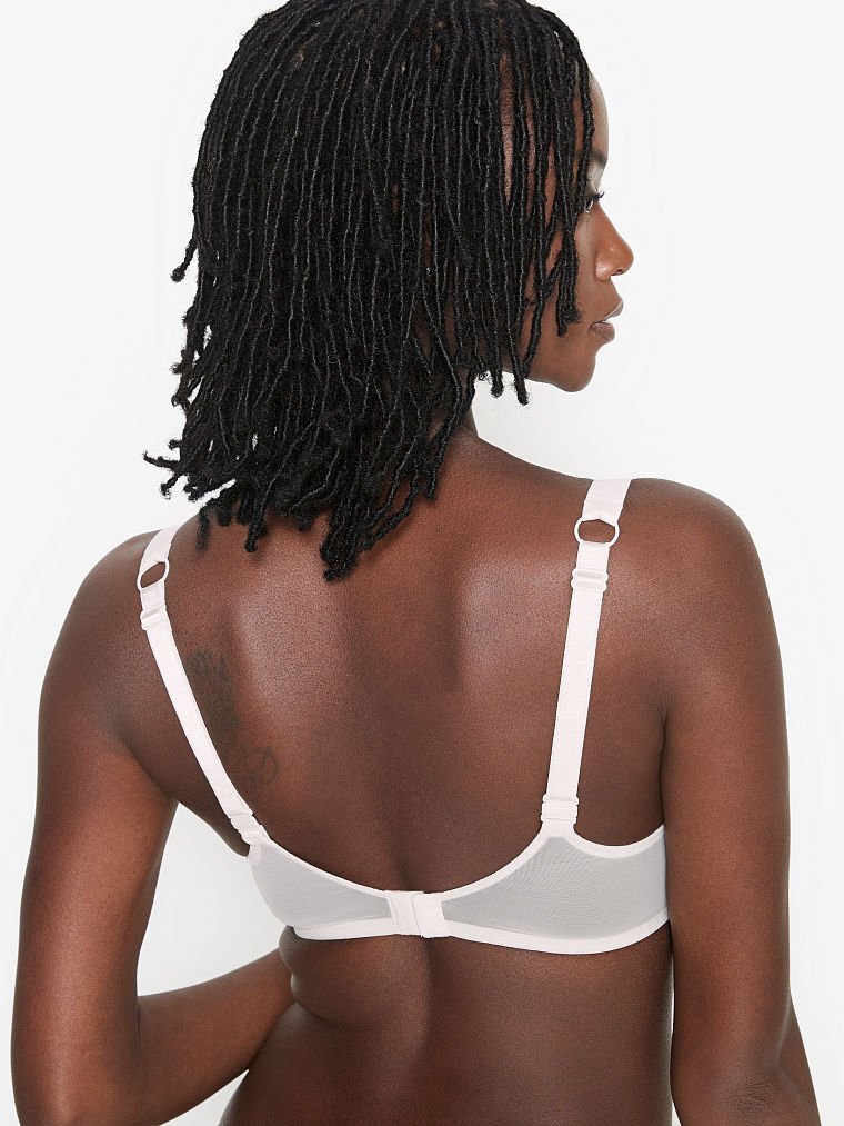 Victoria’s Secret Wicked Shine Strap Bra Thong Set Very Sexy Lace White “Bride”