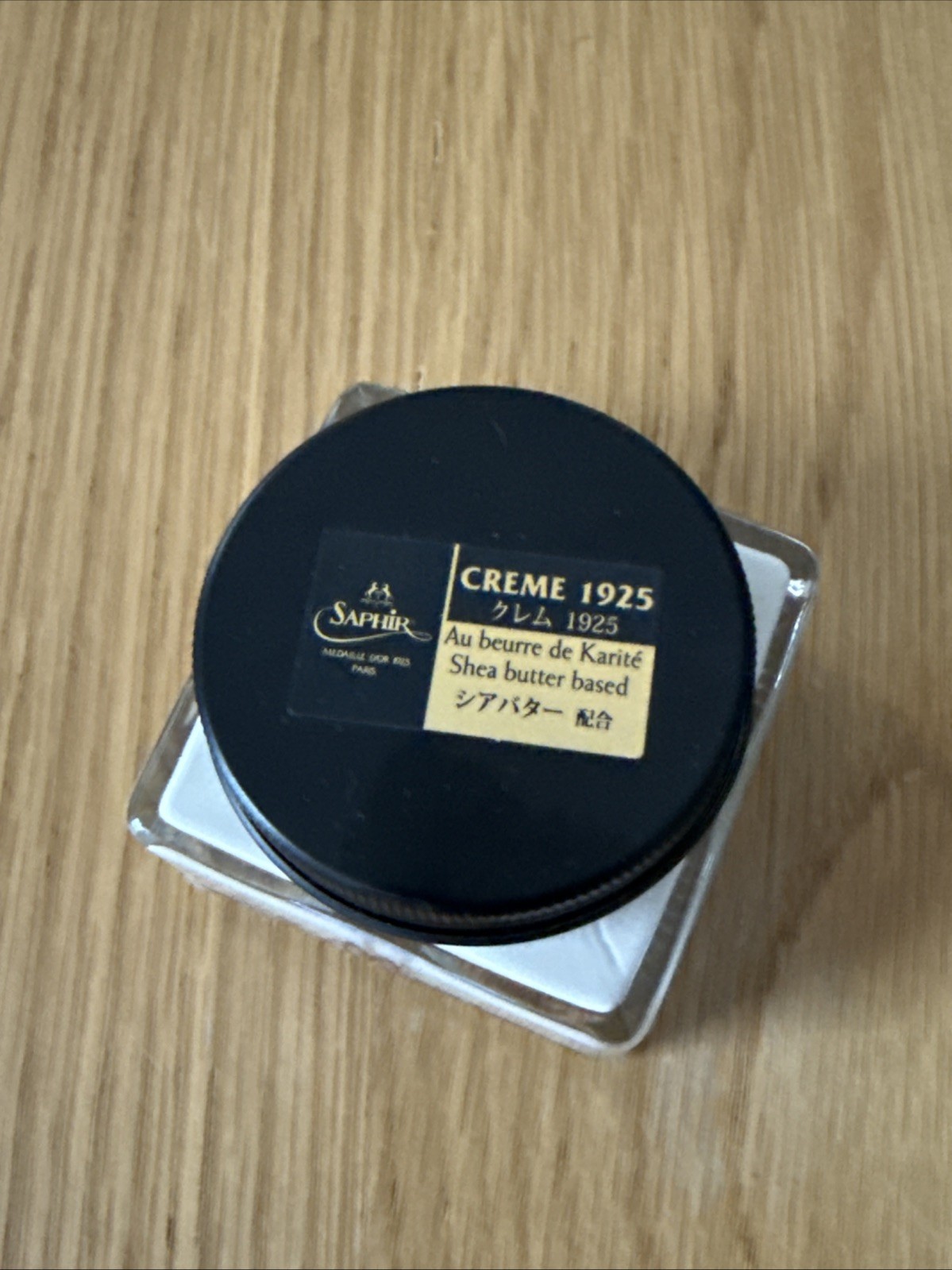 Saphir Medaille D’or Creme 1925 Blanco #21 Leather Shoe Polish