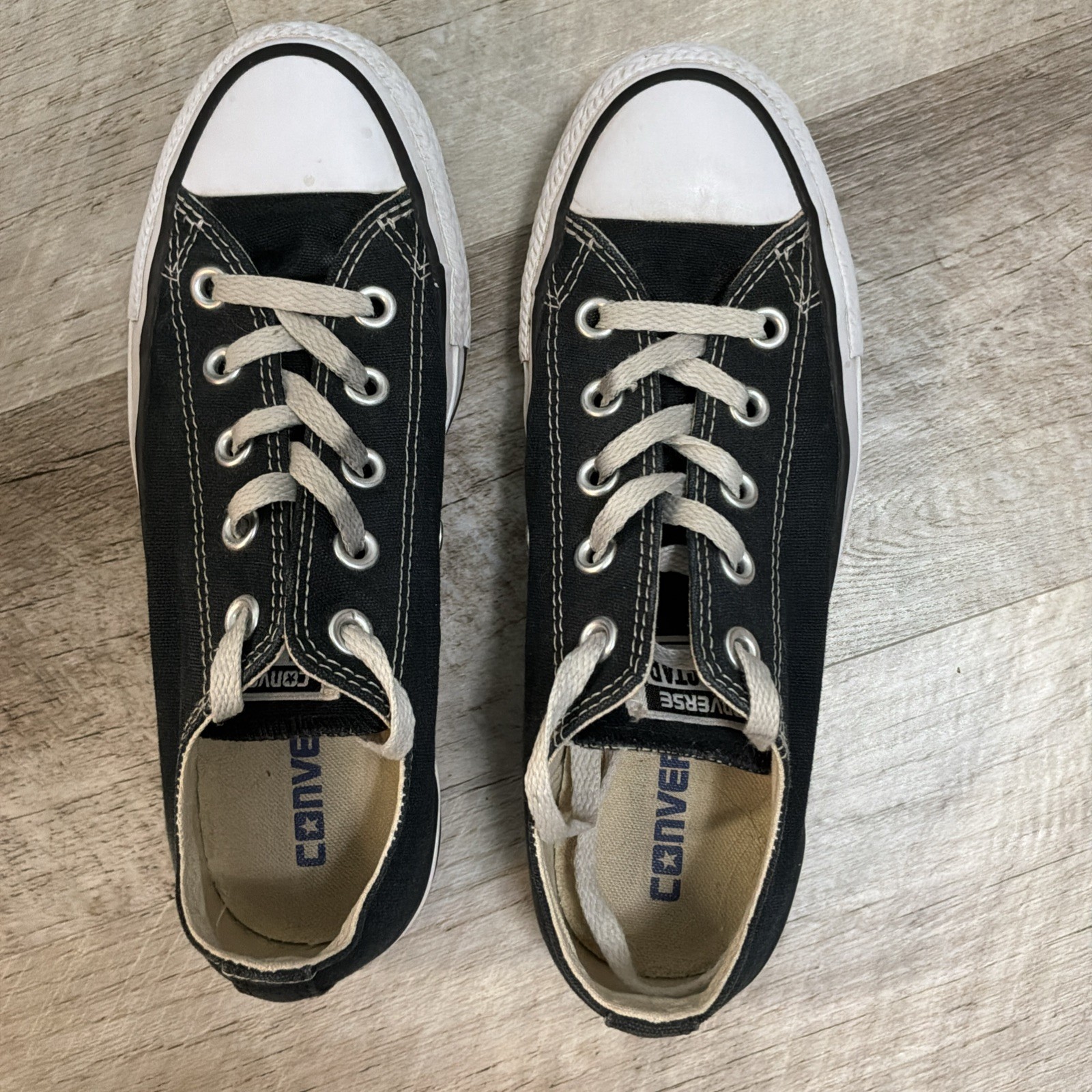 Converse Shoes Men 4 Women 6 All Star Low Top Sneakers Black Unisex Chuck Taylor