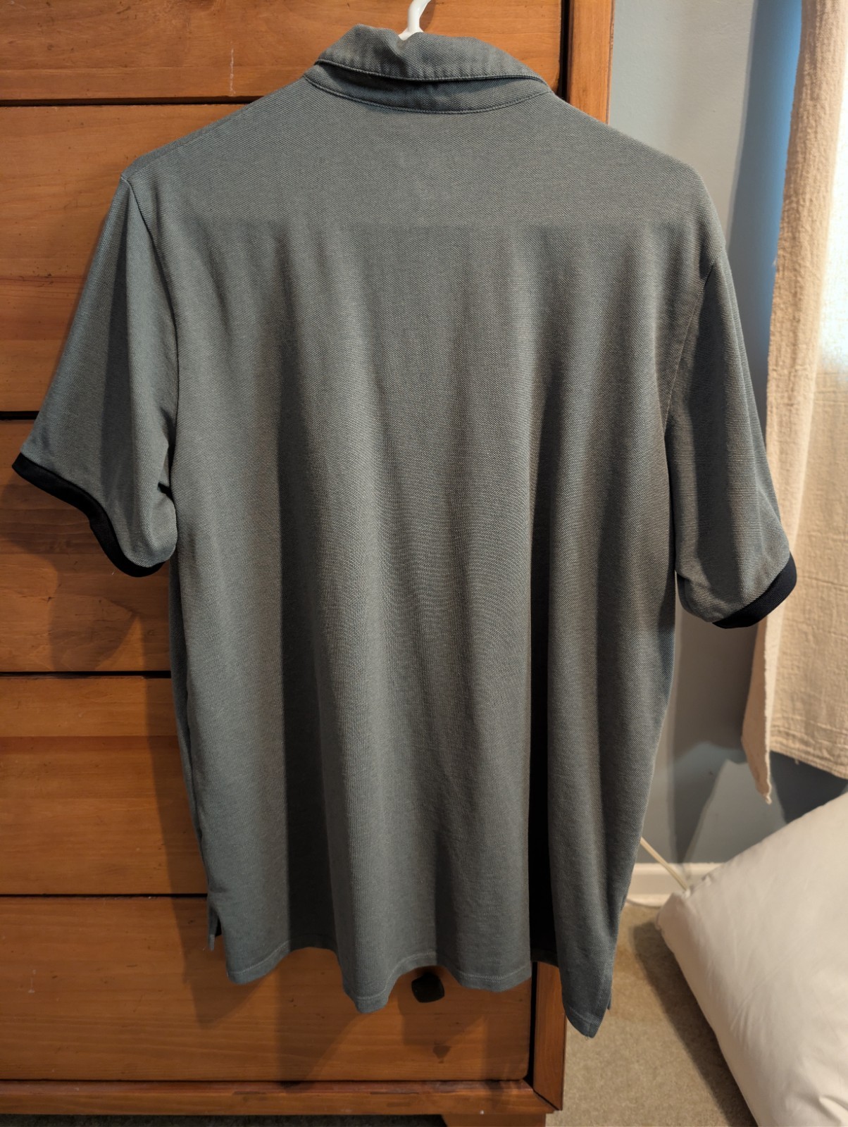 Nike Air Jordan Golf Polo Size L Gray