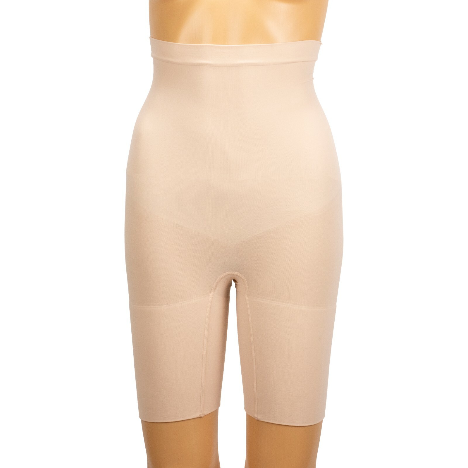 Spanx High-Waisted Shaper Shorts Tummy Control 2745 Soft Nude Size M