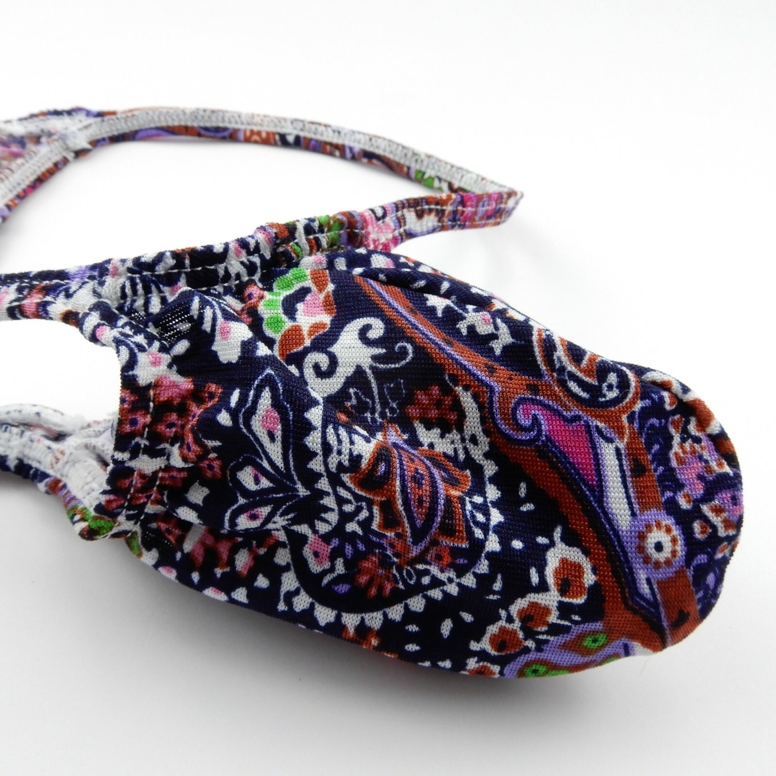 K403 P Mens String Thong Grape Smugglers Contoured Pouch NEW Prints underwear