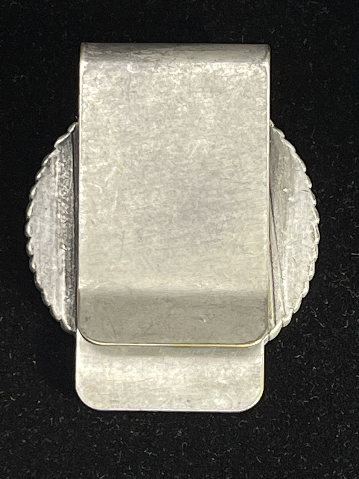 BROKE Coin Design Silver Color Vintage Novelty Money Clip Bill Holder