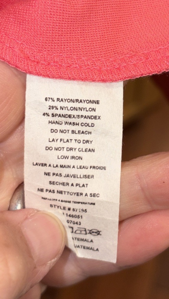 NWT! Monteau Coral Pink Pleated Dress Size L – Coquette/ Summer Minimalist Style