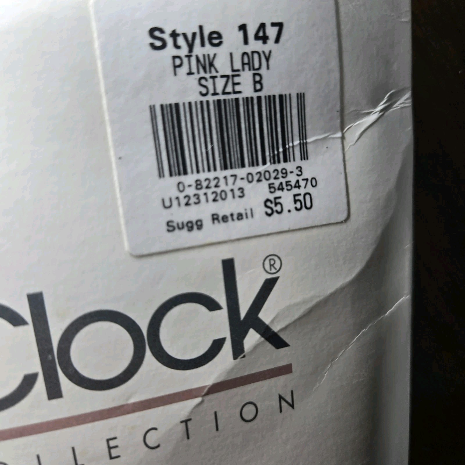 Round The Clock VTG Pantyhose Size B Pink Lady Style 147 Ultra Sheer Collection