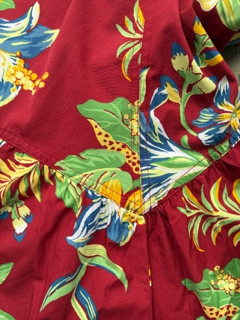 NWT POLO RALPH LAUREN 12 SPAGHETTI STRAP SEXY RED FLORAL PRINTED DRESS