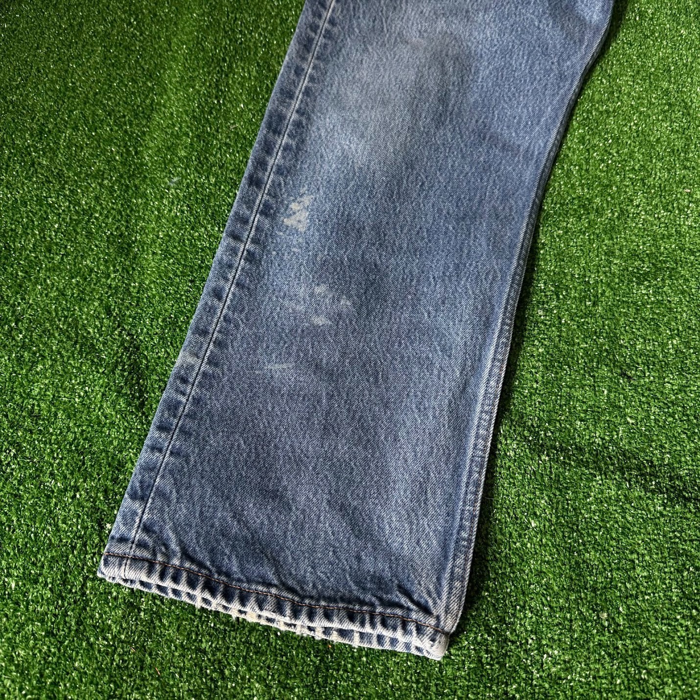 Vintage 2001 Levi’s 501XX Shrink To Fit STF Rigid Denim Jeans 36×30 Button Fly